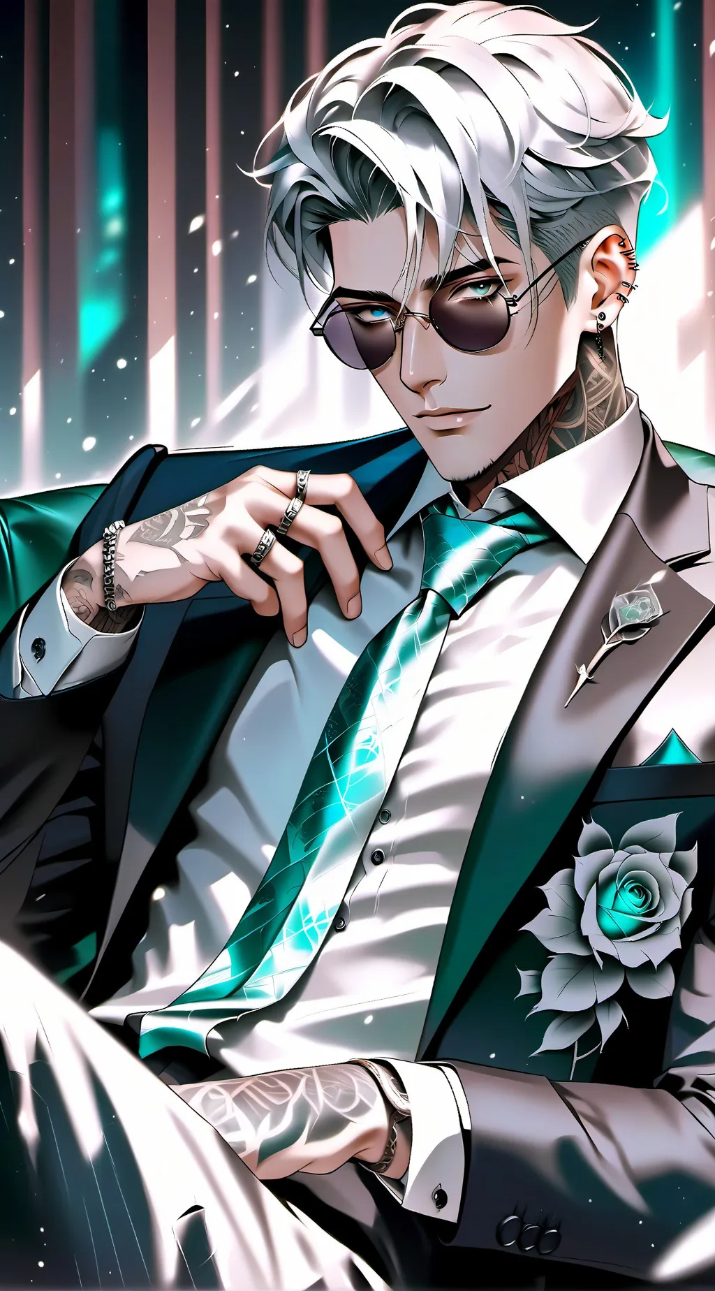 ai character: Alejandro ￼ background