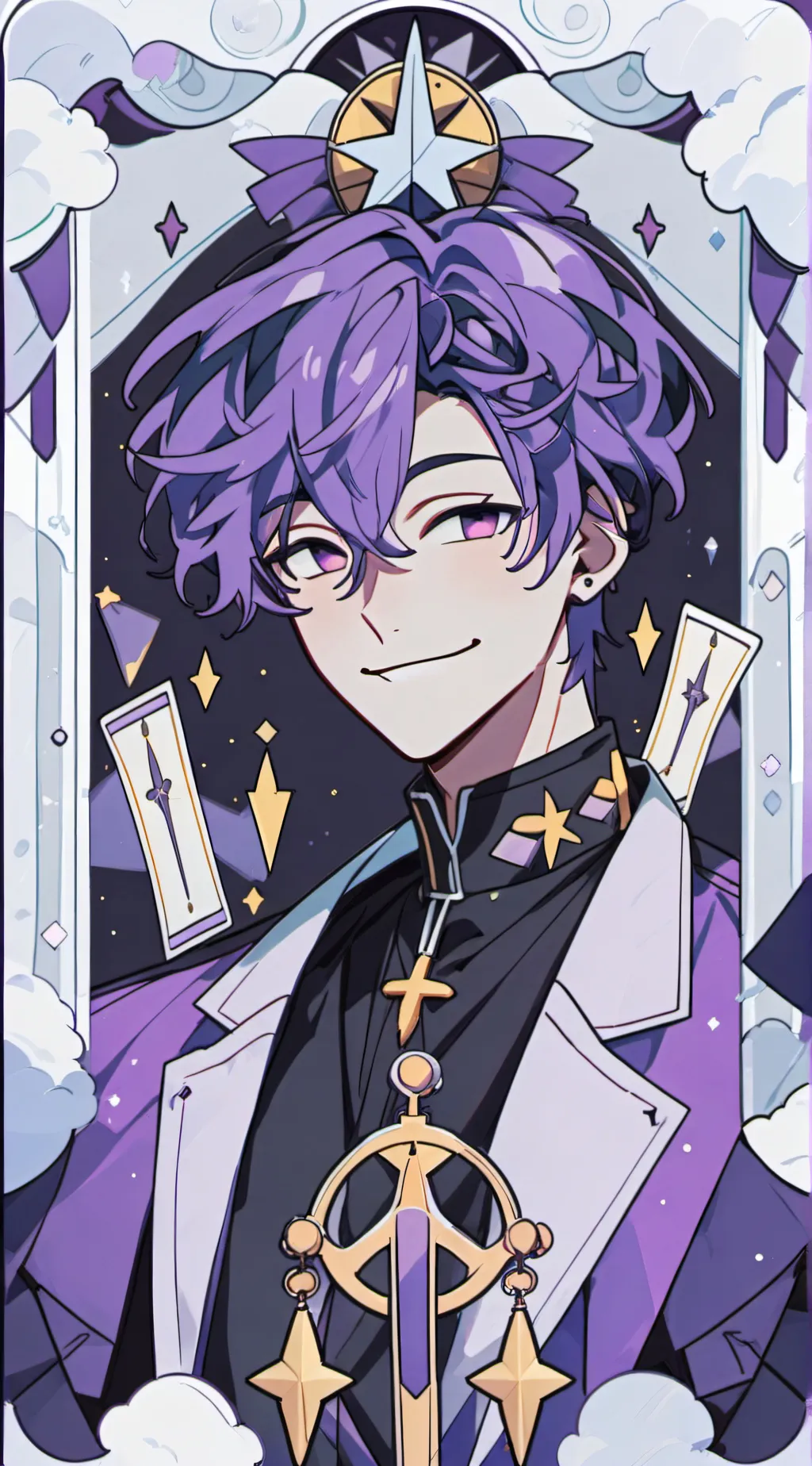 ai character: Lumi🖤 background