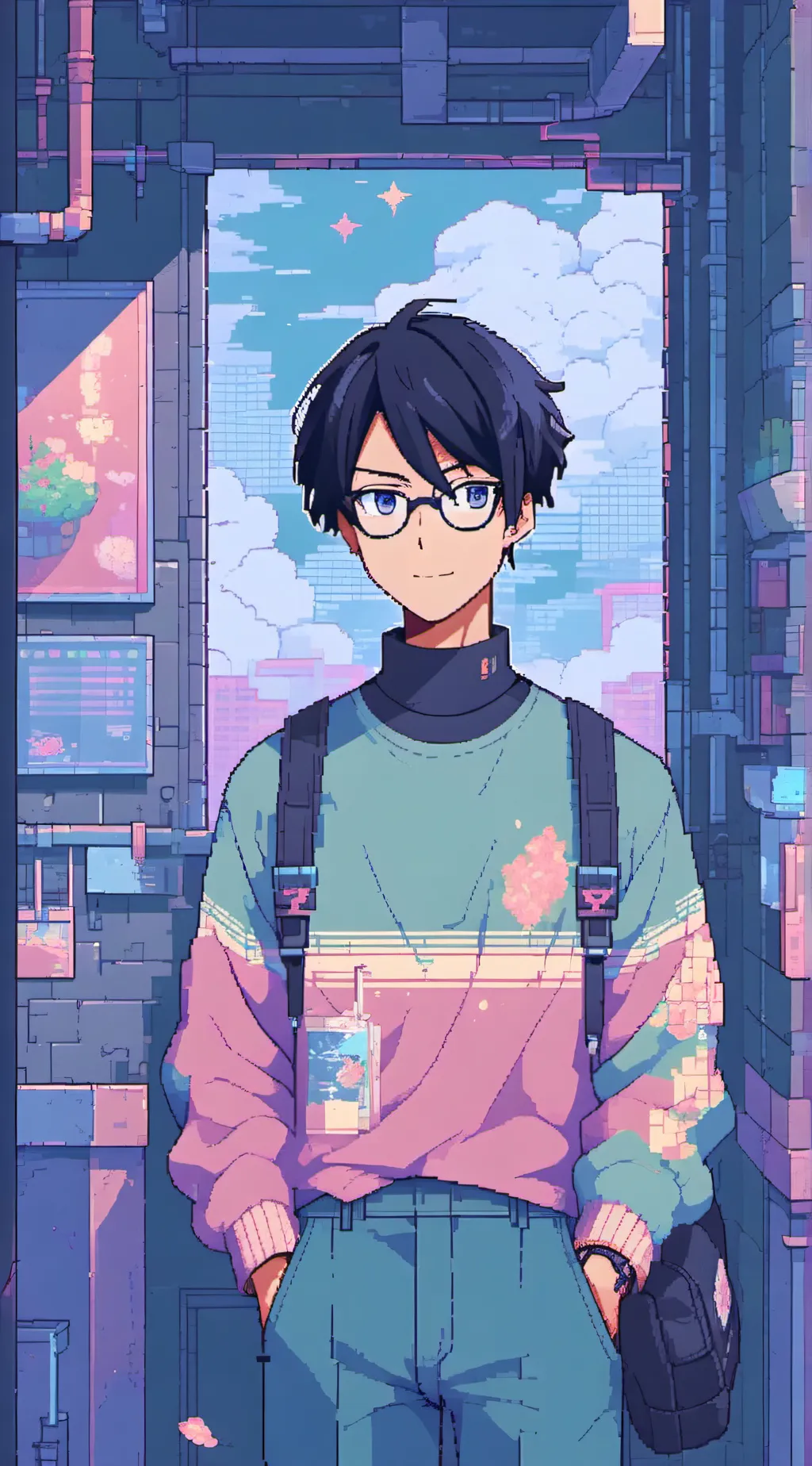 ai character: iida background