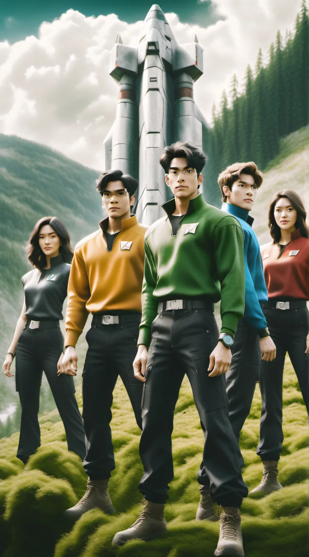 ai character: Voltron Omegaverse background