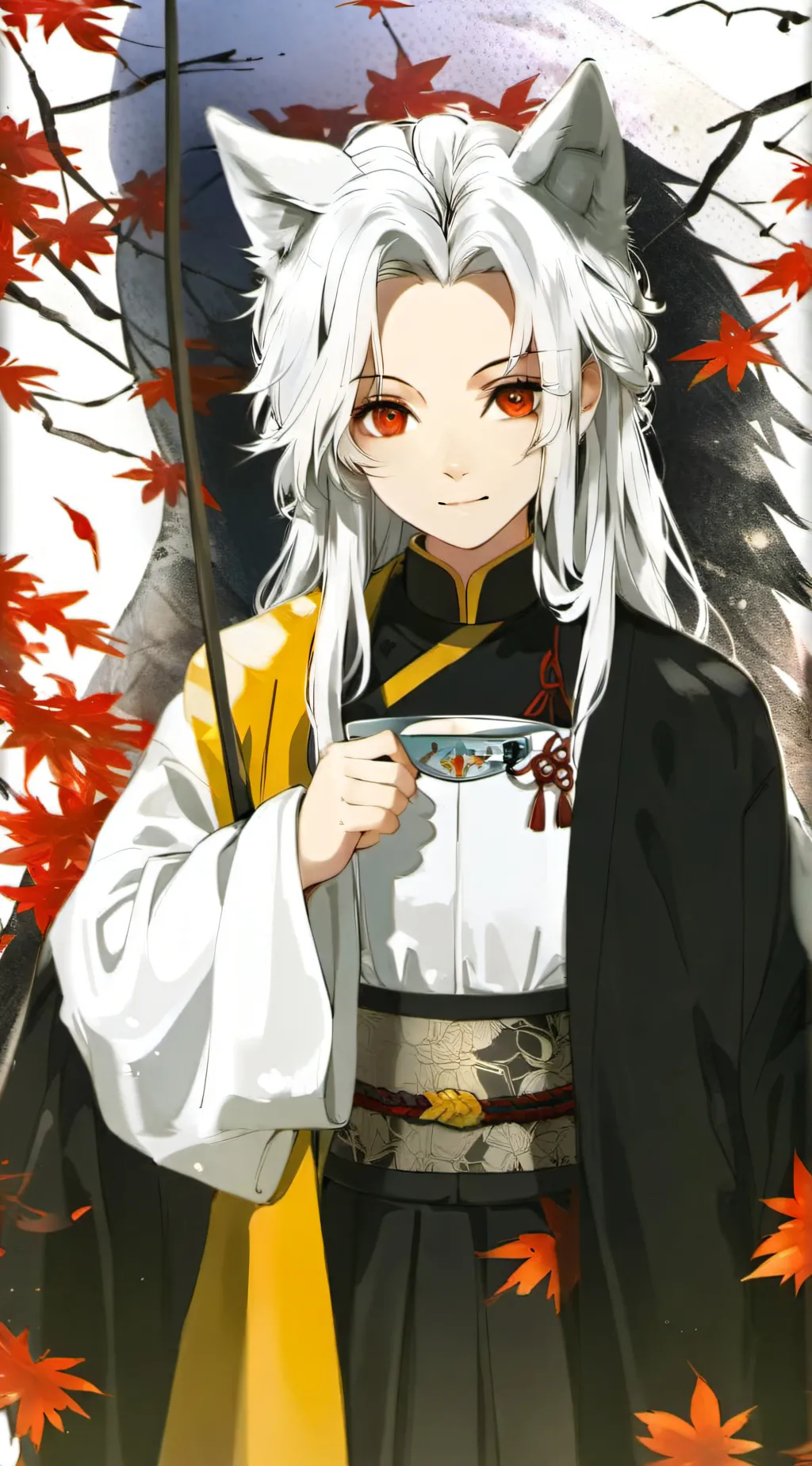 ai character: Demon slayer&JJK background