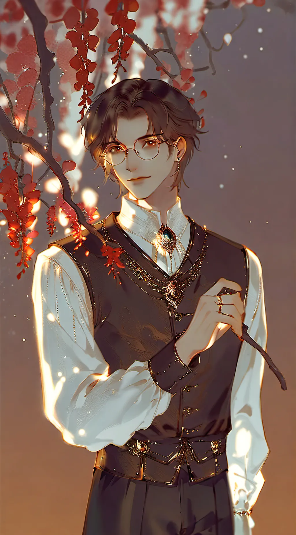 ai character: 🐦‍🔥Lutak🪭 background