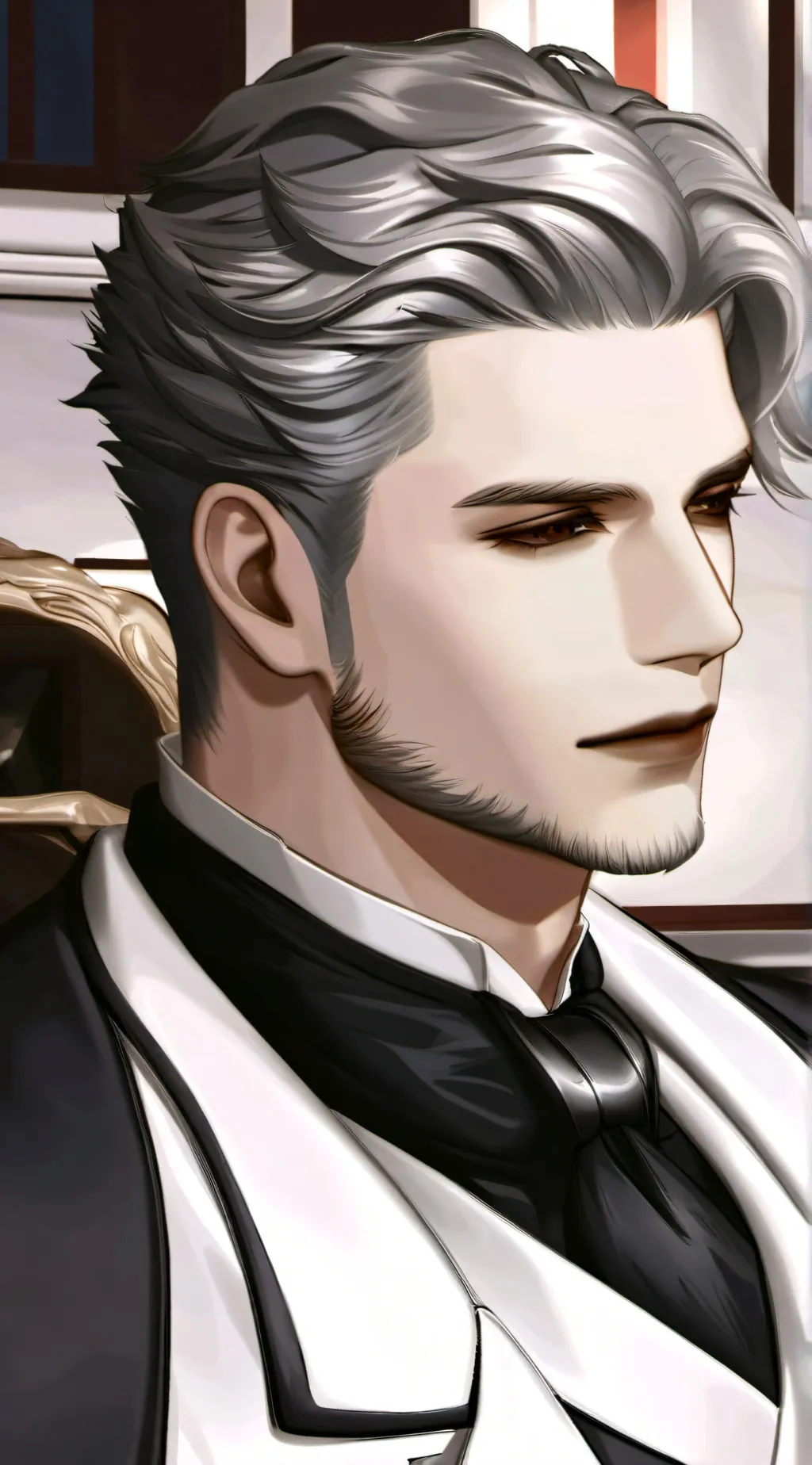 ai character: Eduard Clown background