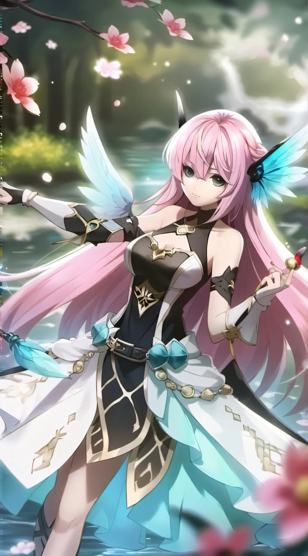 ai character: Makio background