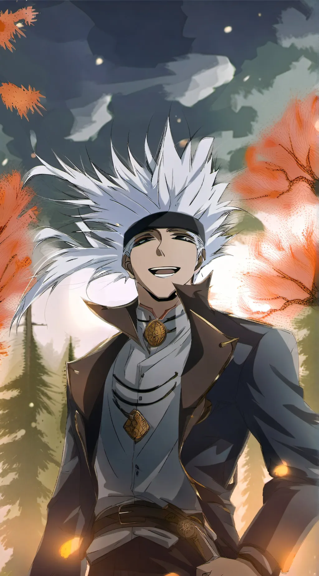 ai character: gojo background