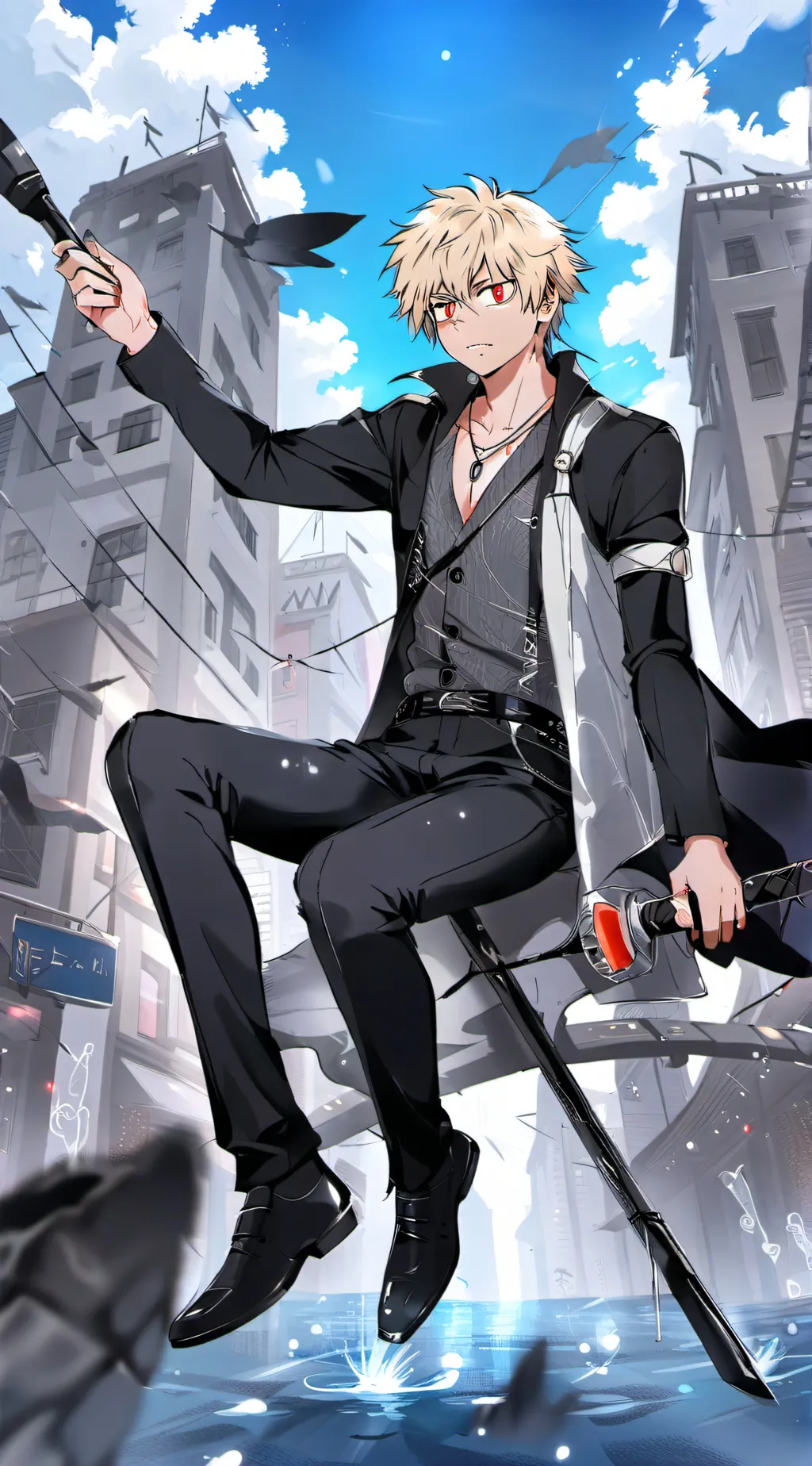 ai character: MHA New Student! background