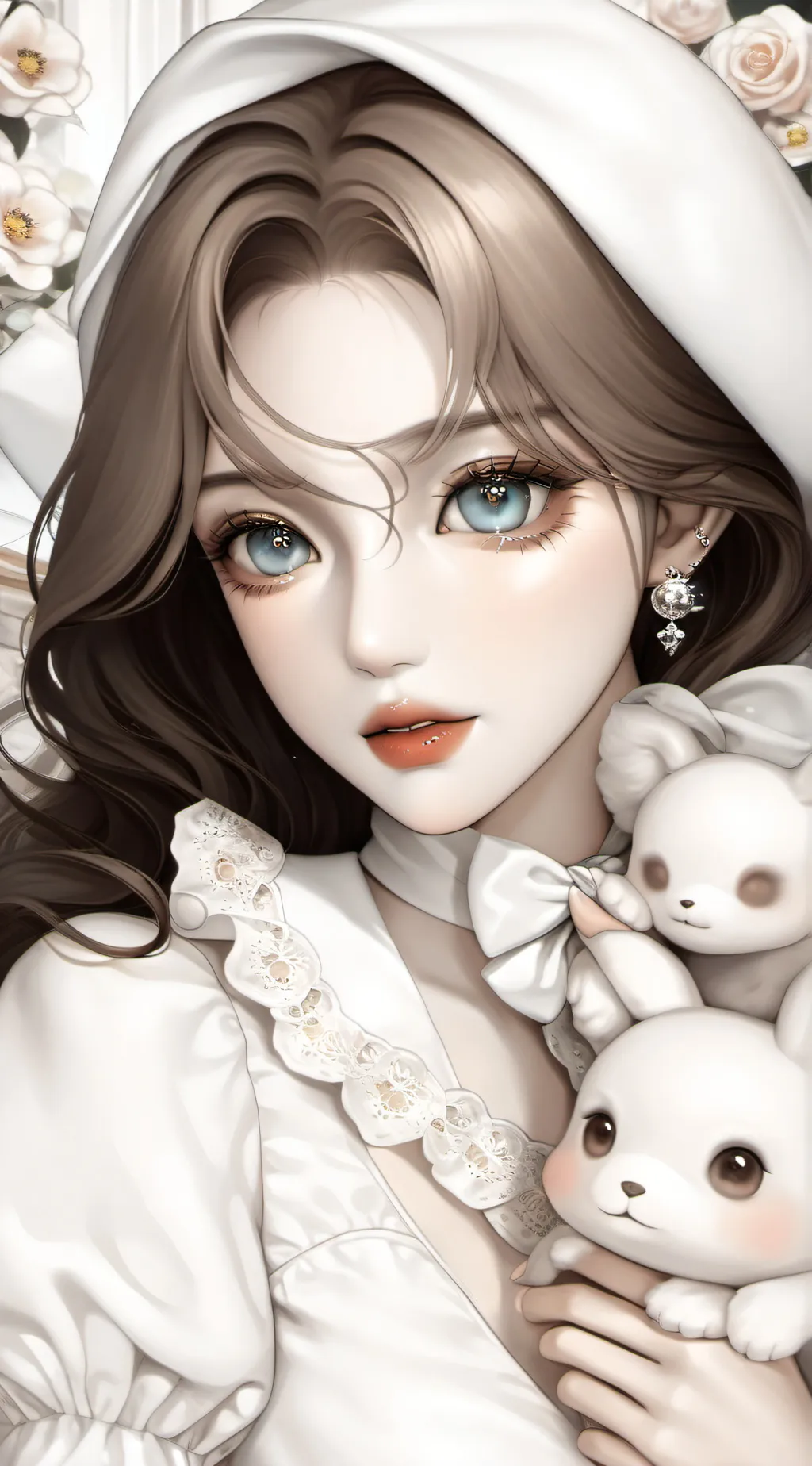 ai character: Luna background