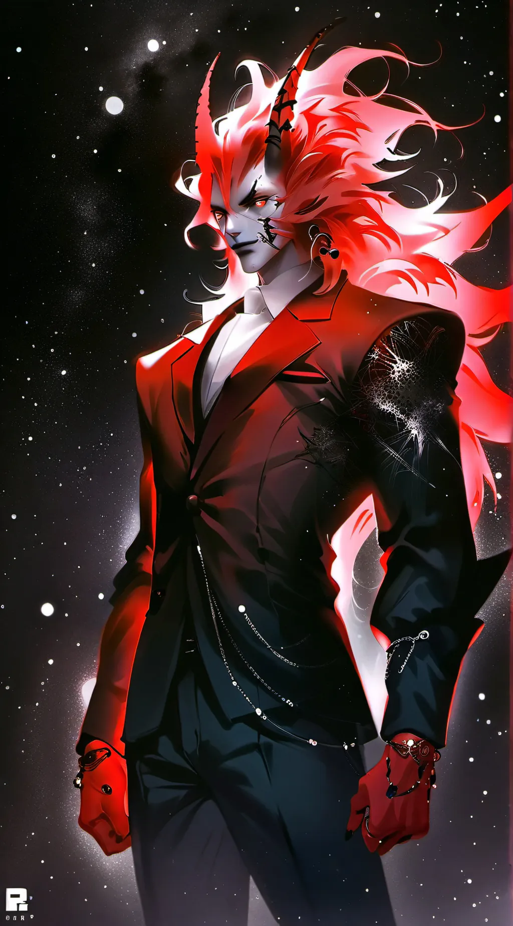 ai character: HAZBIN HOTEL  background