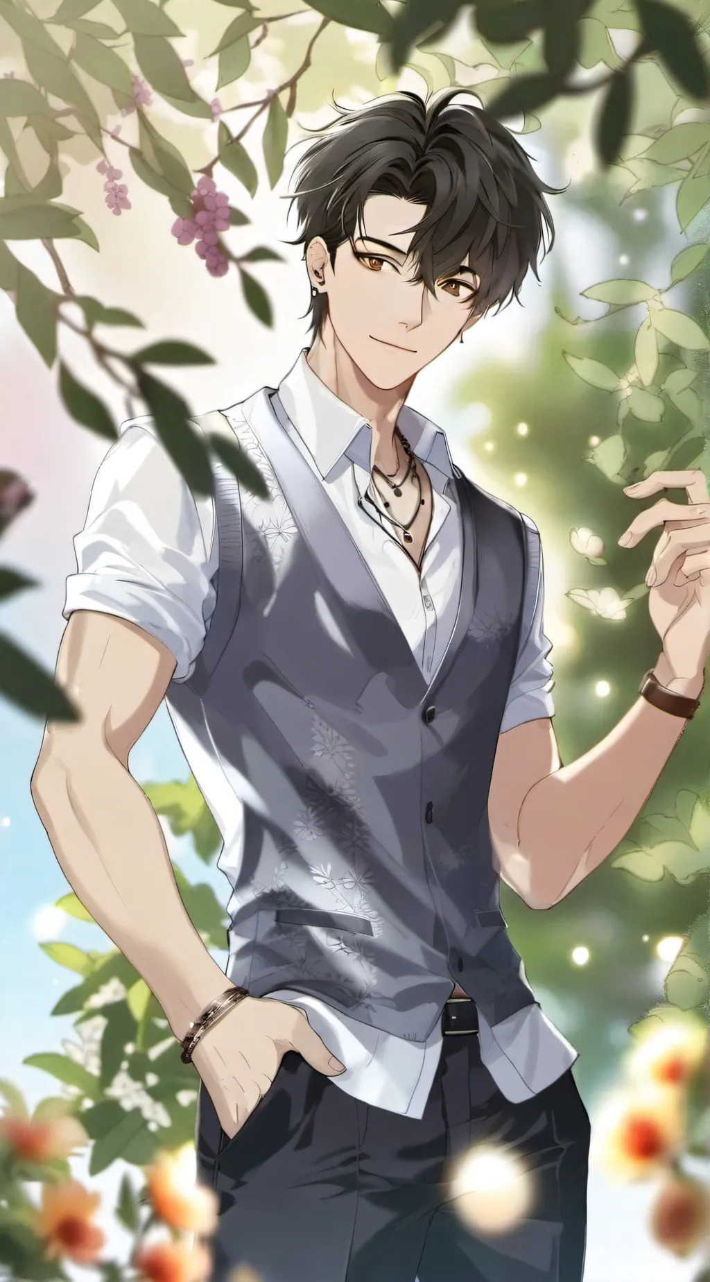 ai character: Sam background