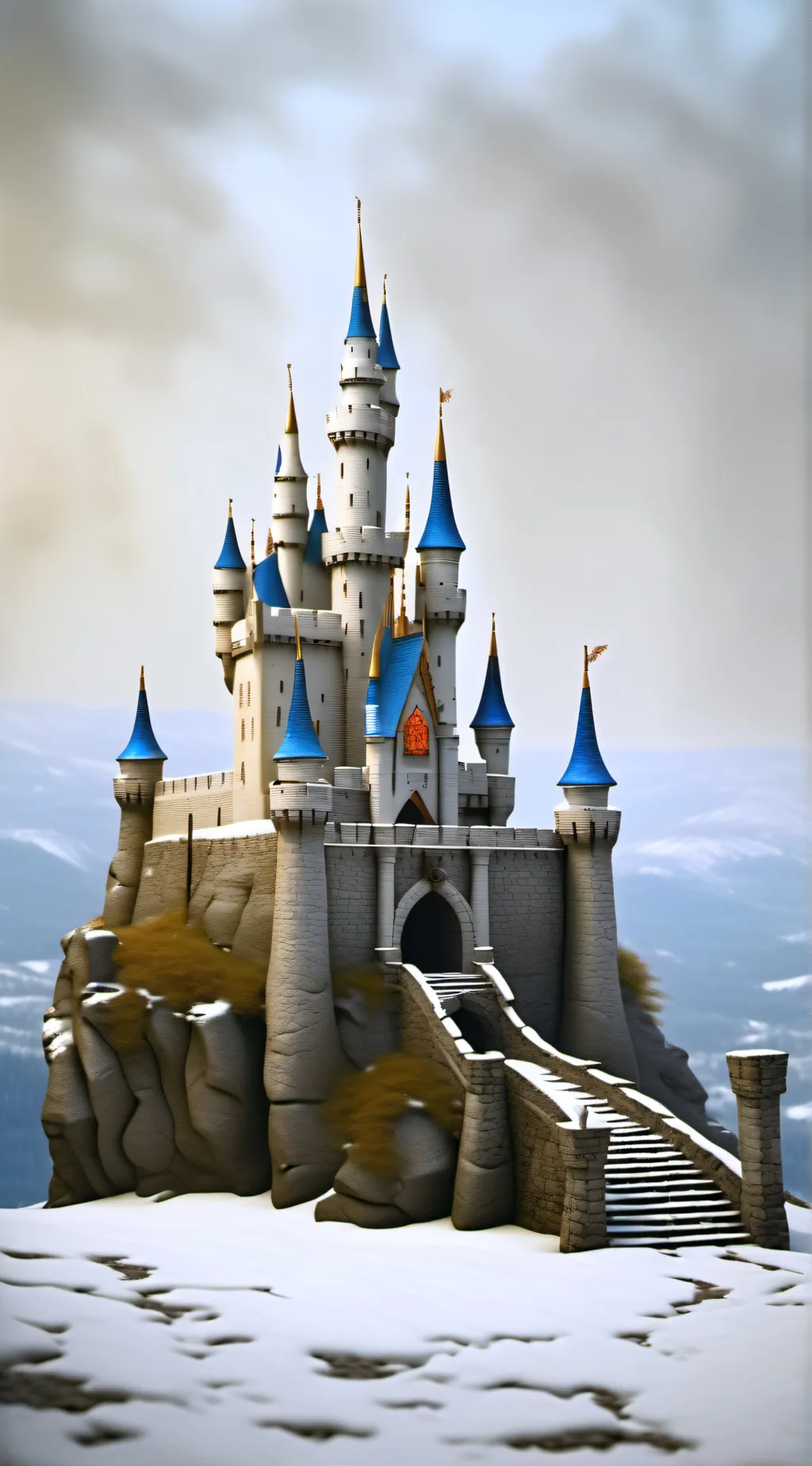 ai character: hp x wonderland background