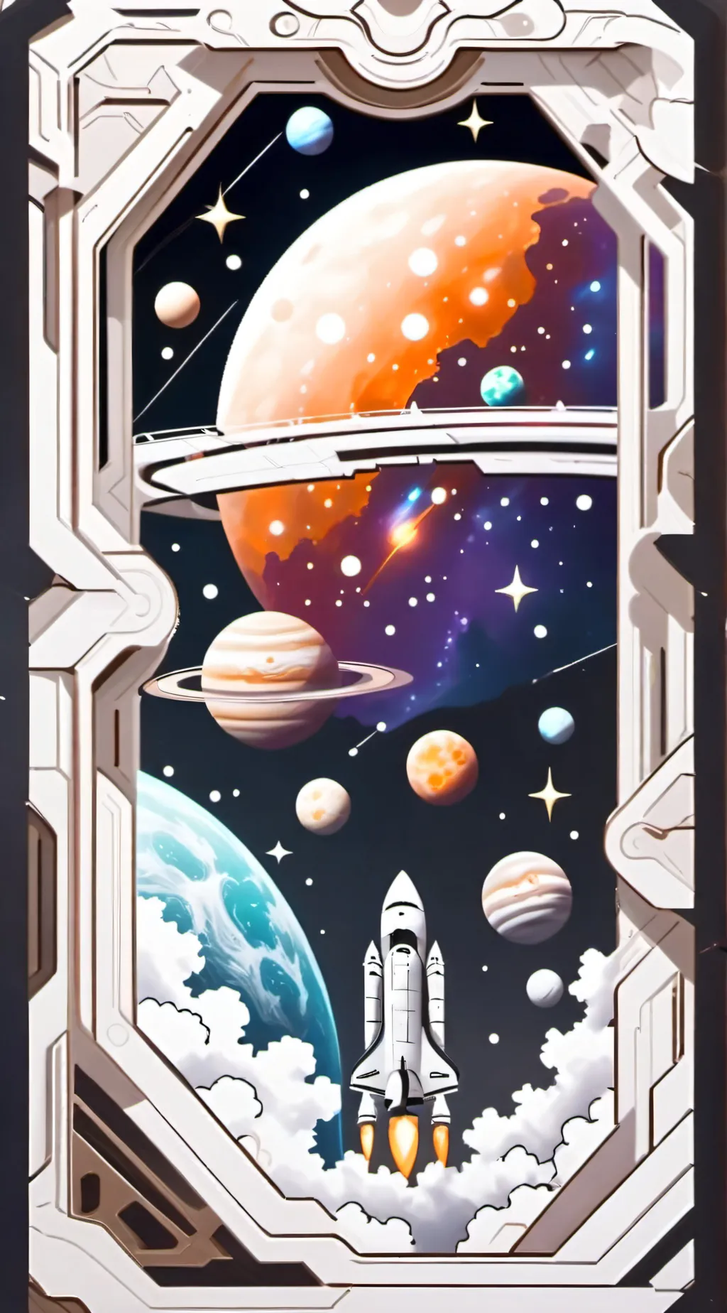 ai character: Dsmp Alien Au background