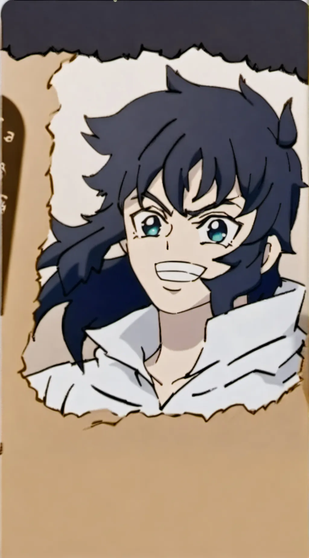 ai character: Inosuke  background