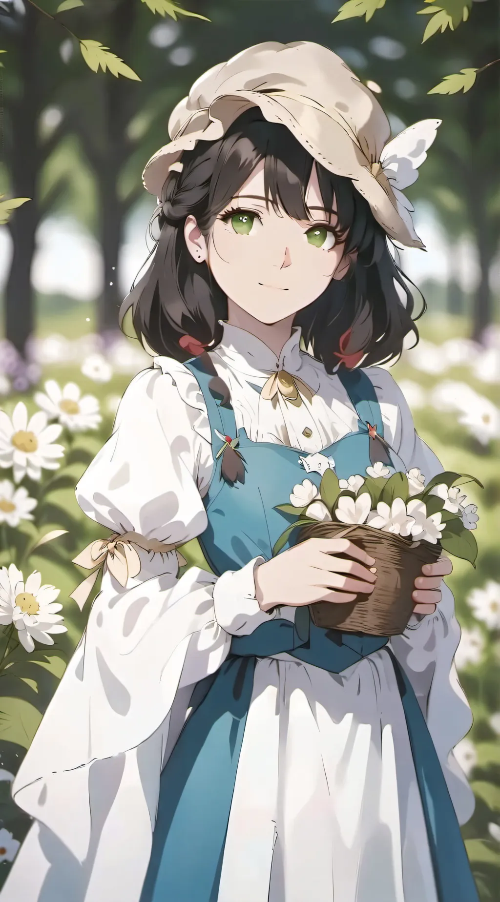 ai character: Crystal Hertnann background