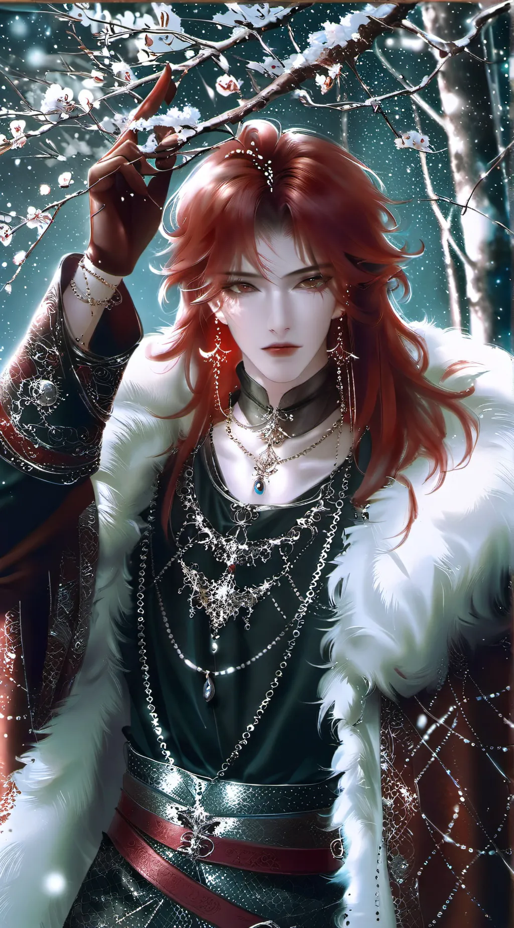 ai character: Falcon Gladstone  background