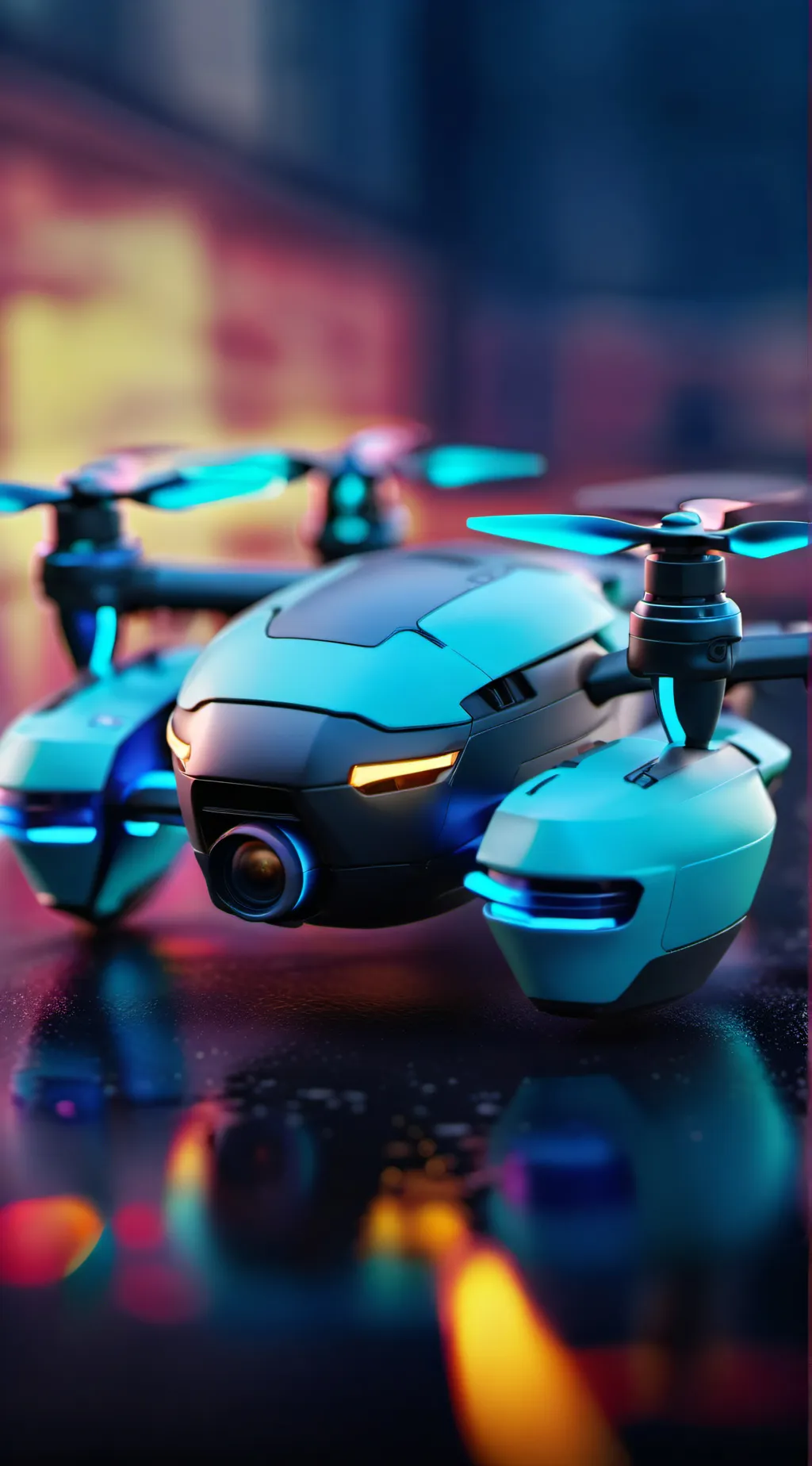 ai character: murder drones  background