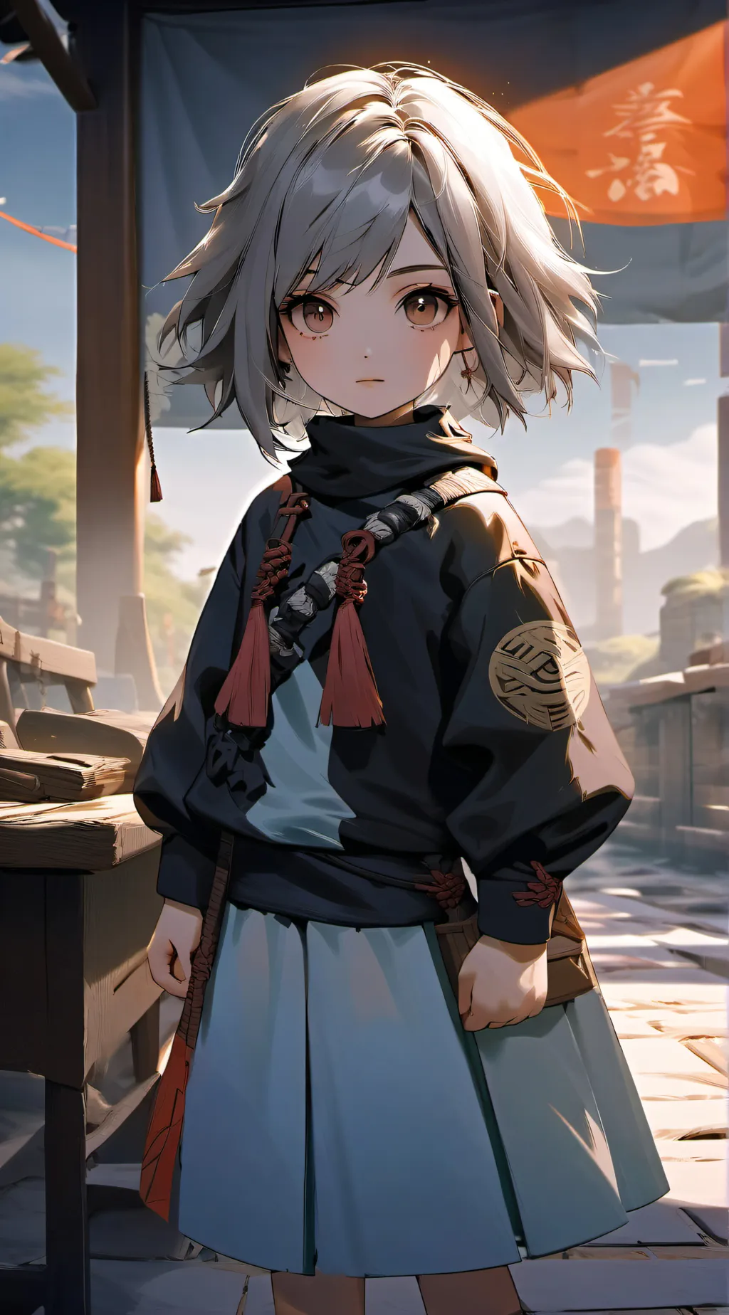 ai character: Sarah  background