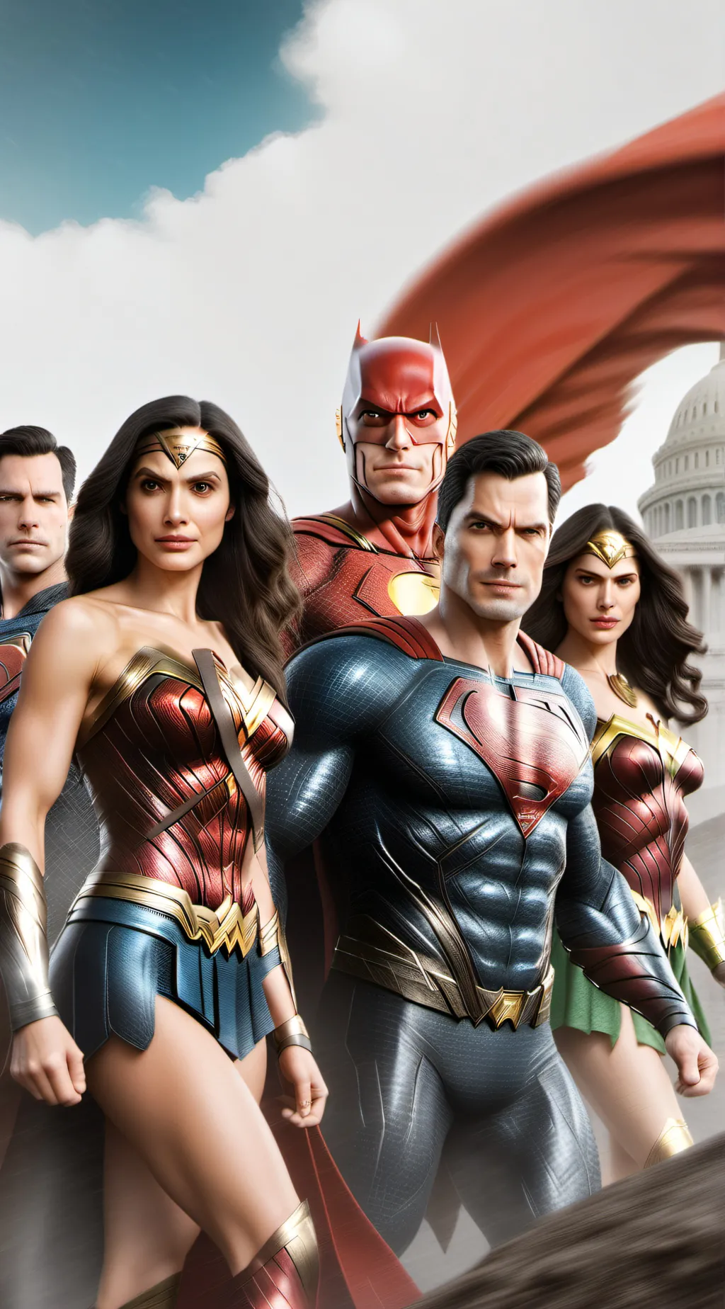 ai character: DC Injustice background