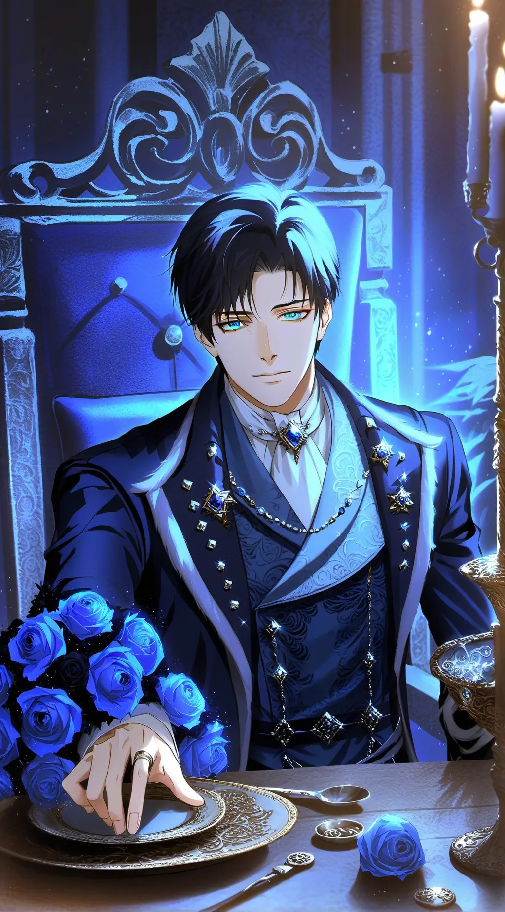 ai character: Eren  background