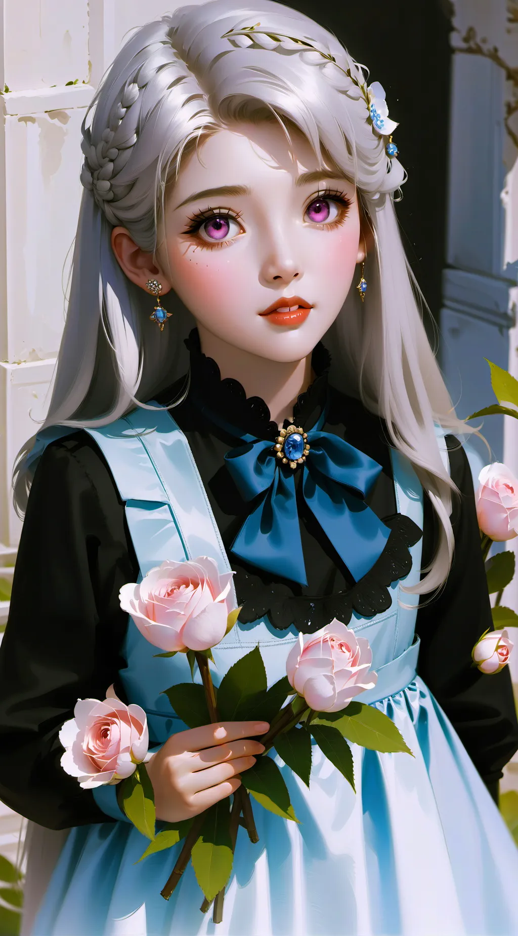 ai character: Lilin background