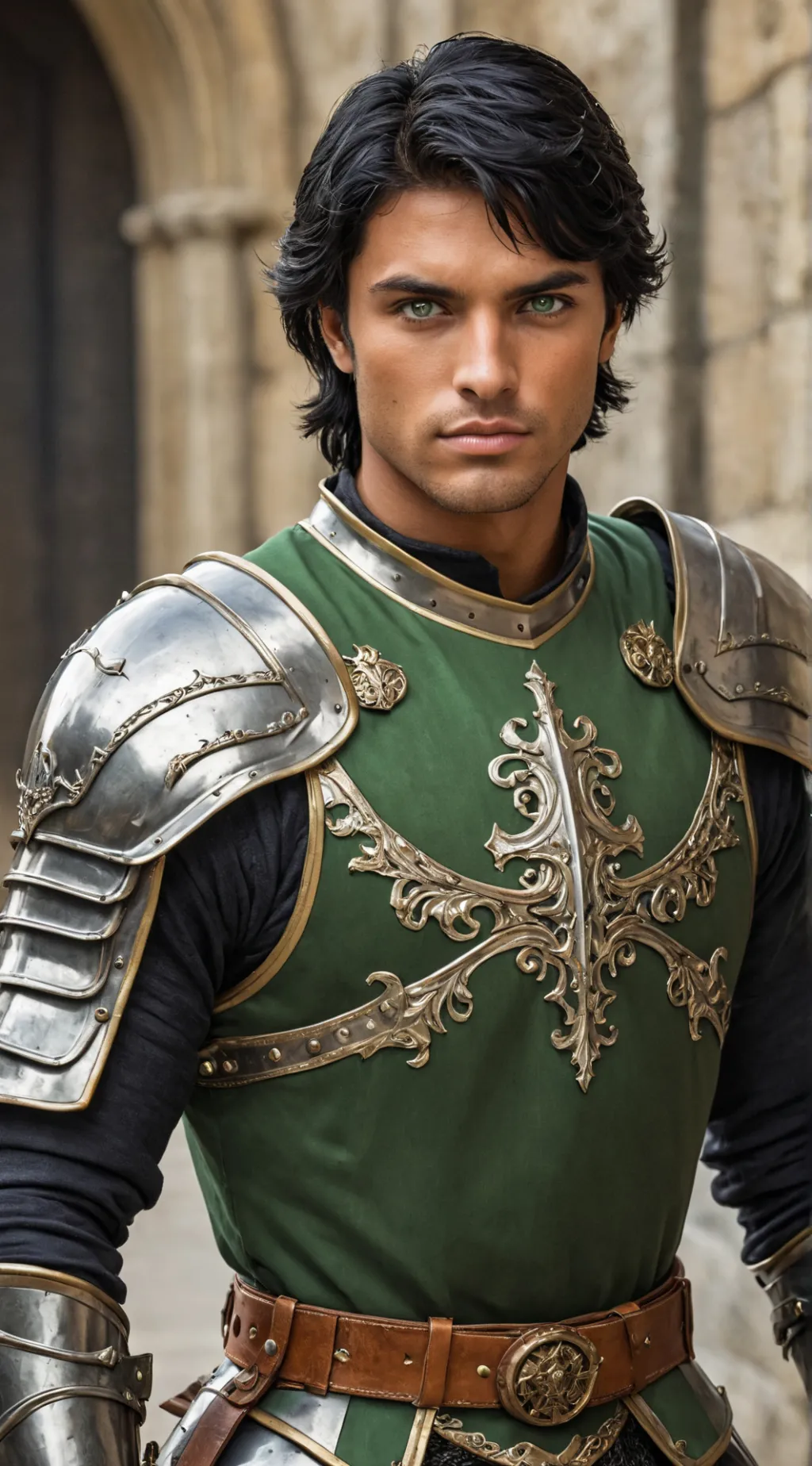 ai character: ♤ Elian Herwood ♤ background