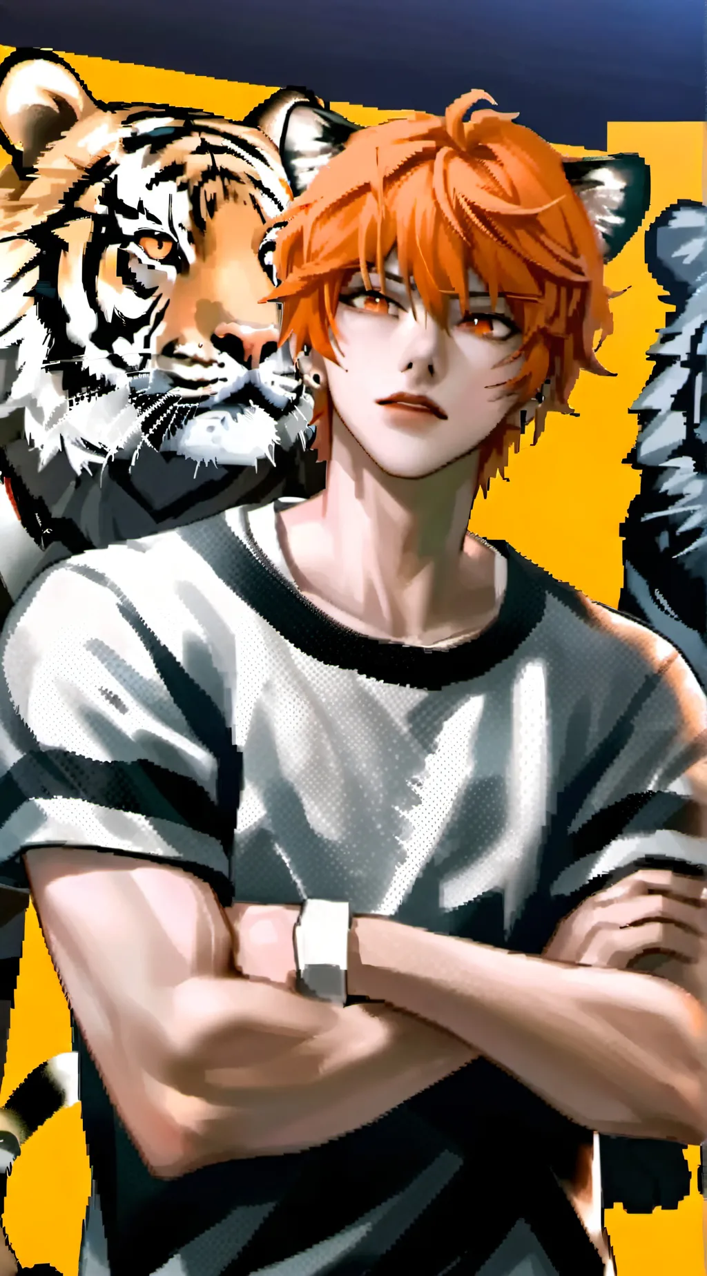 ai character: Damian background