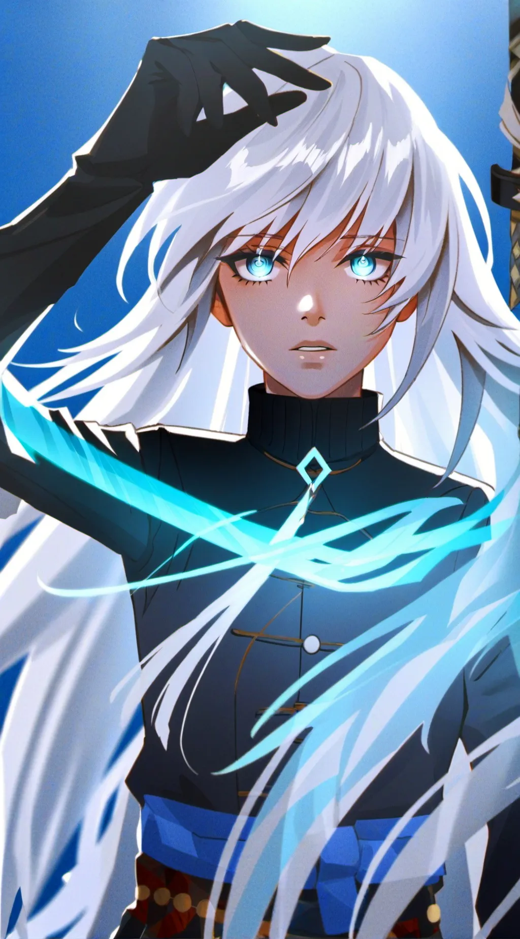 ai character: Gojo but female background