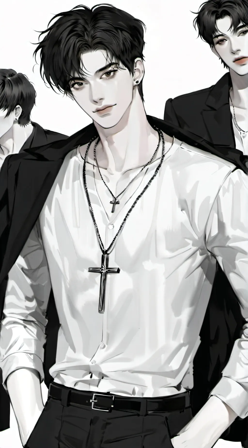 ai character: Ley,Priam,Vin background