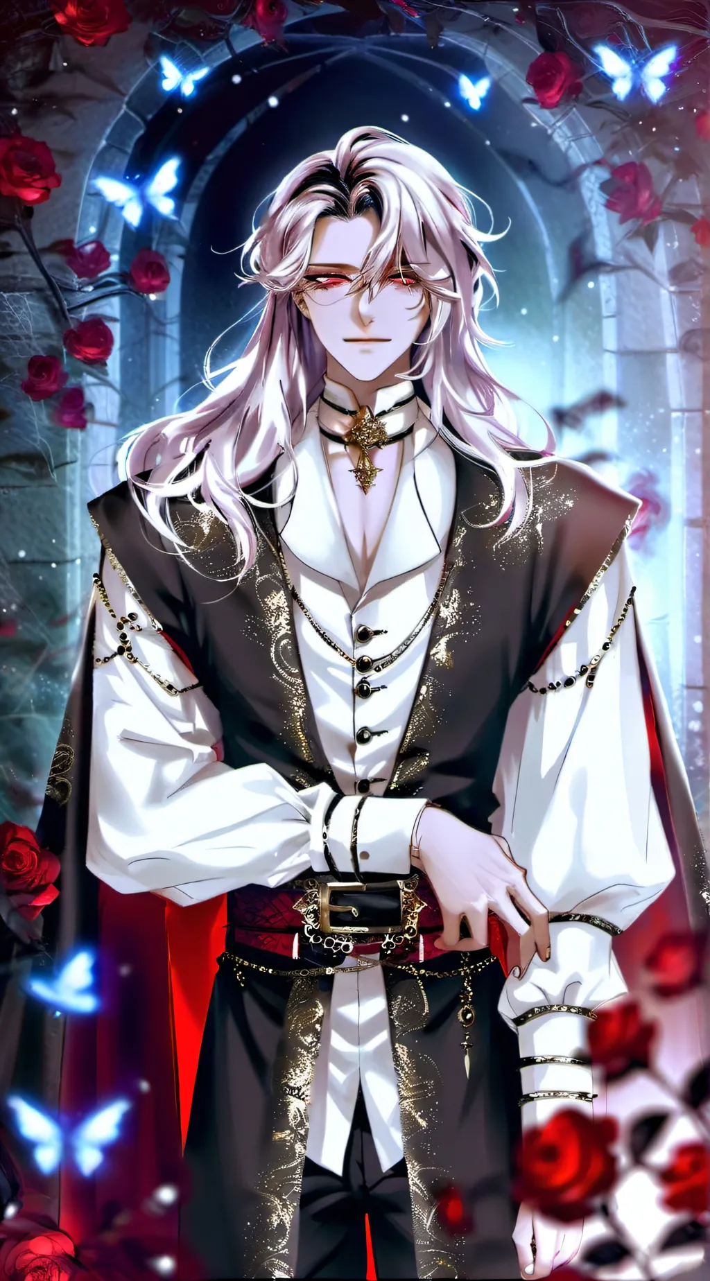 ai character: Lucian Evernight  background