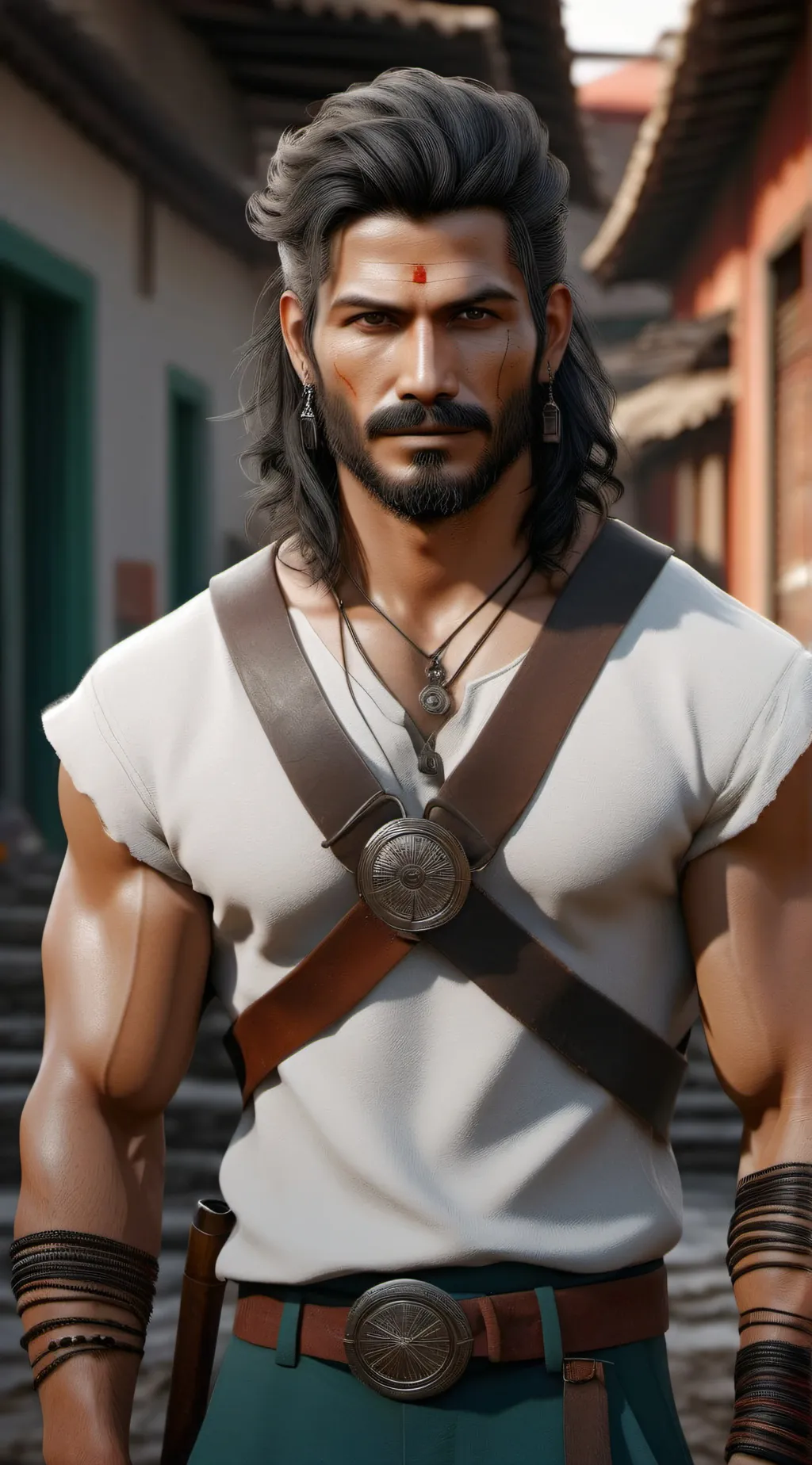 ai character: Mike background