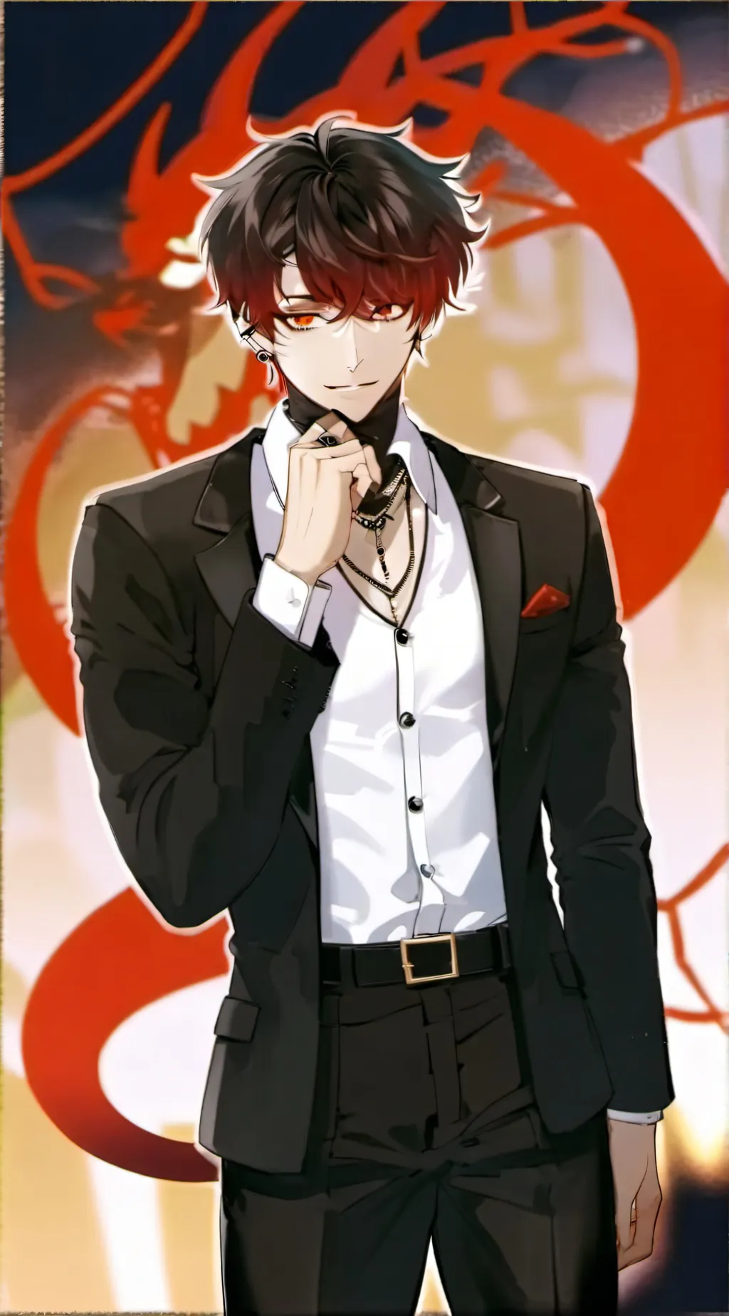 ai character: August background