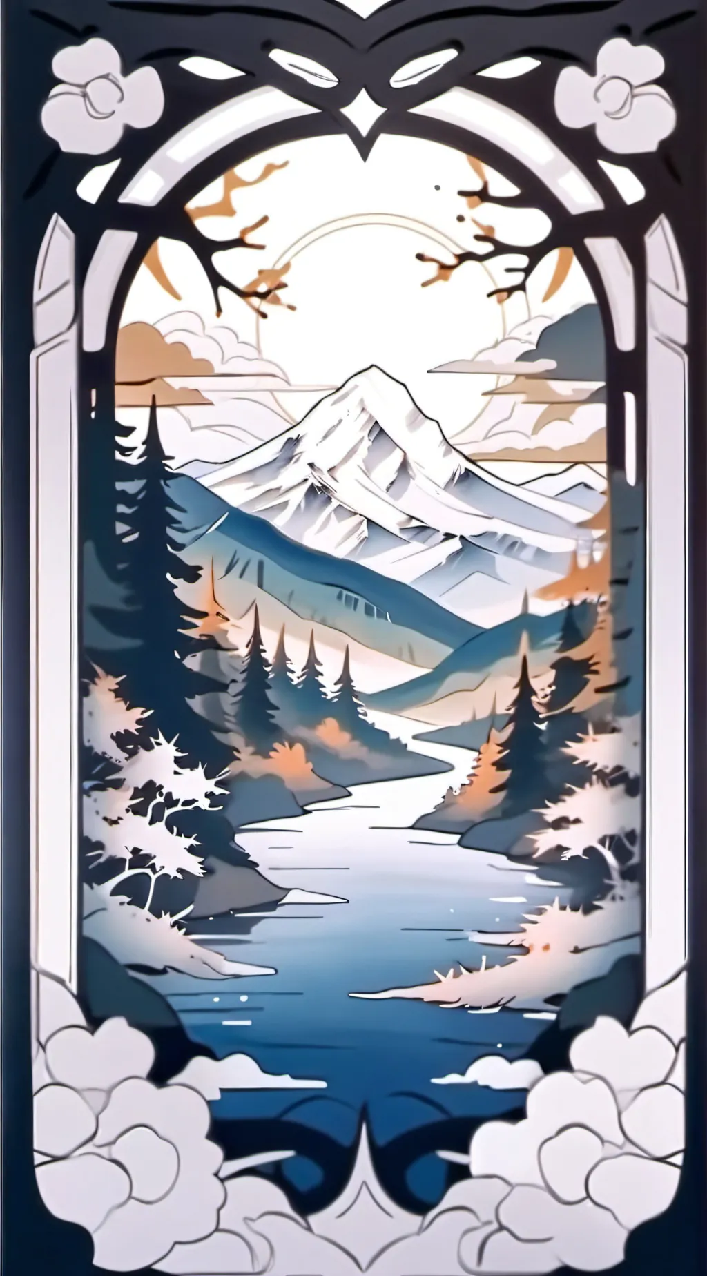 ai character: tengen x rengoku  background