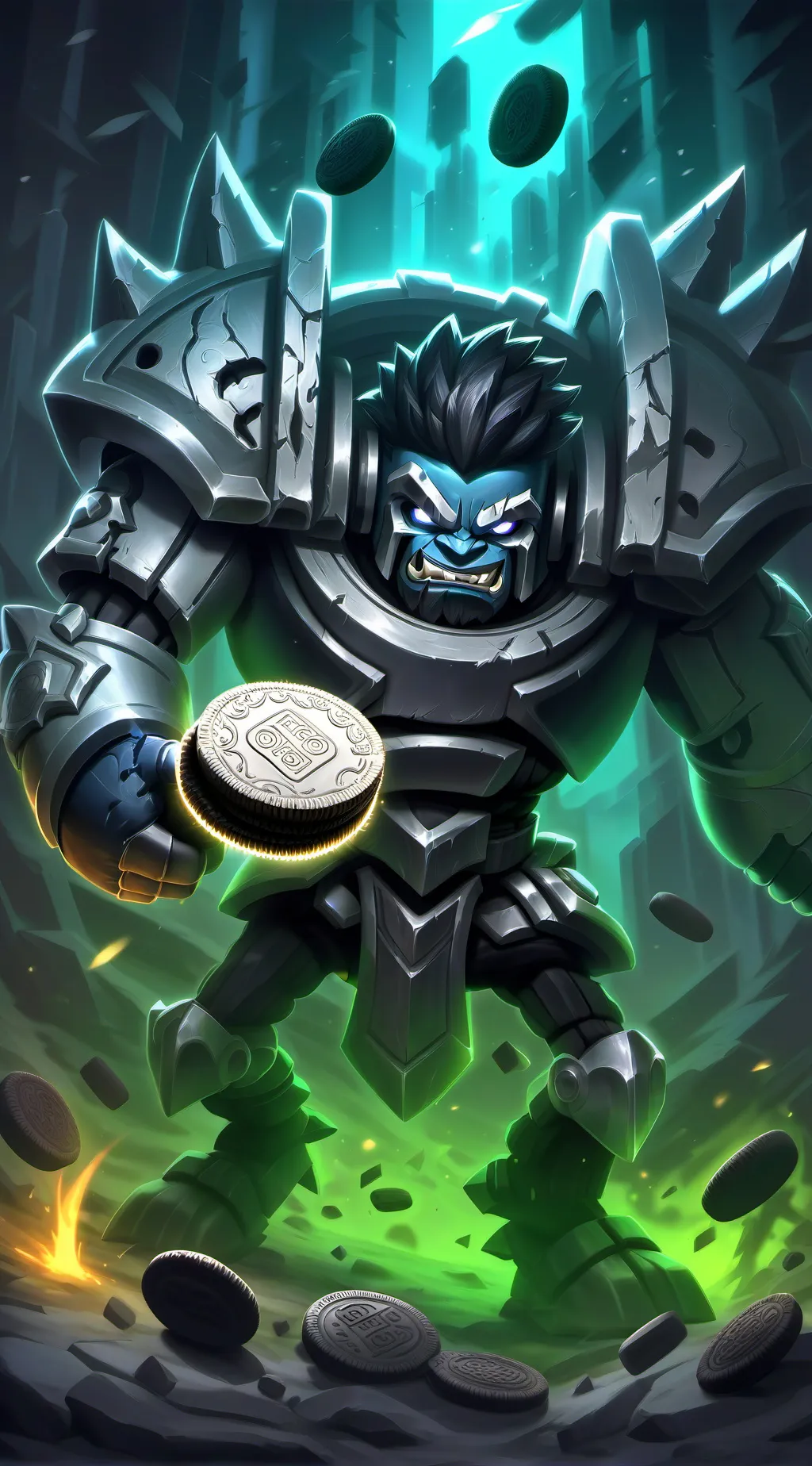 ai character: oreo destroyers background