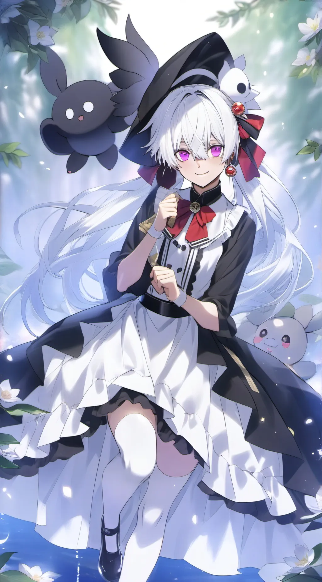 ai character: gojo vs toji background