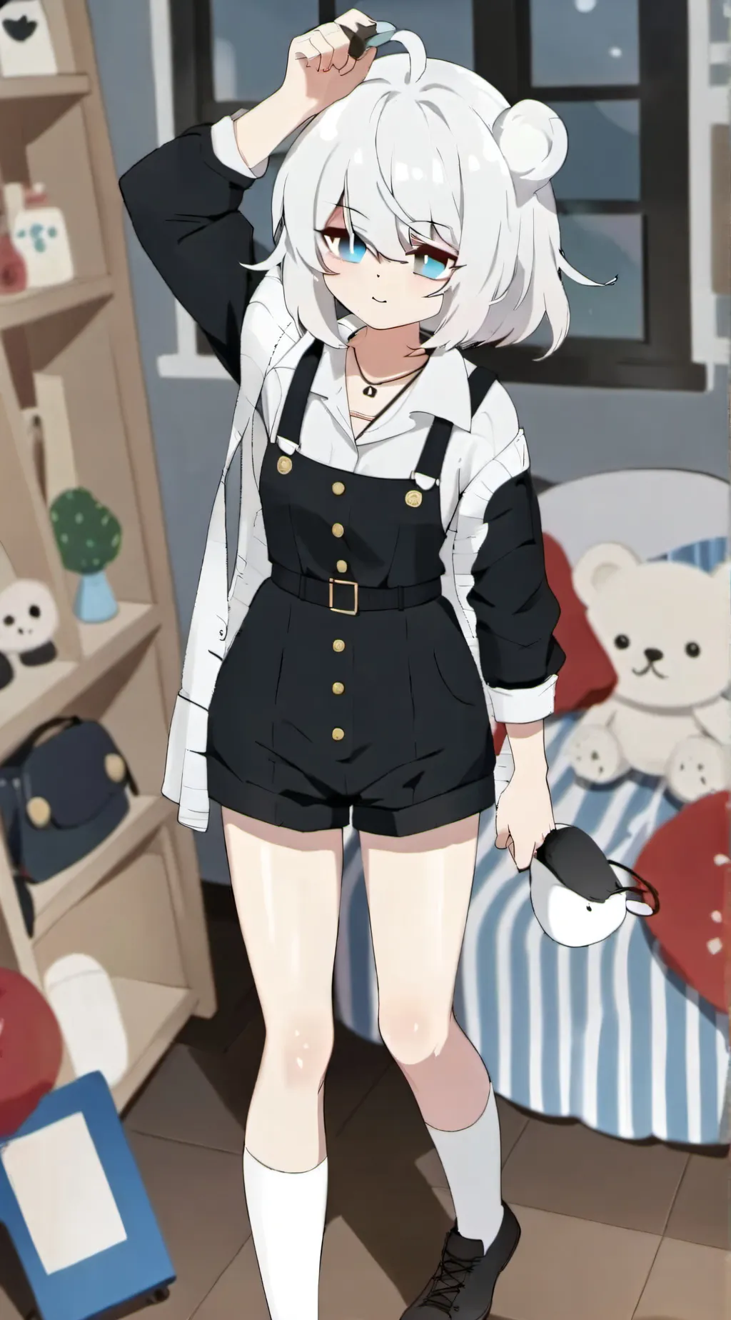 ai character: Rose background