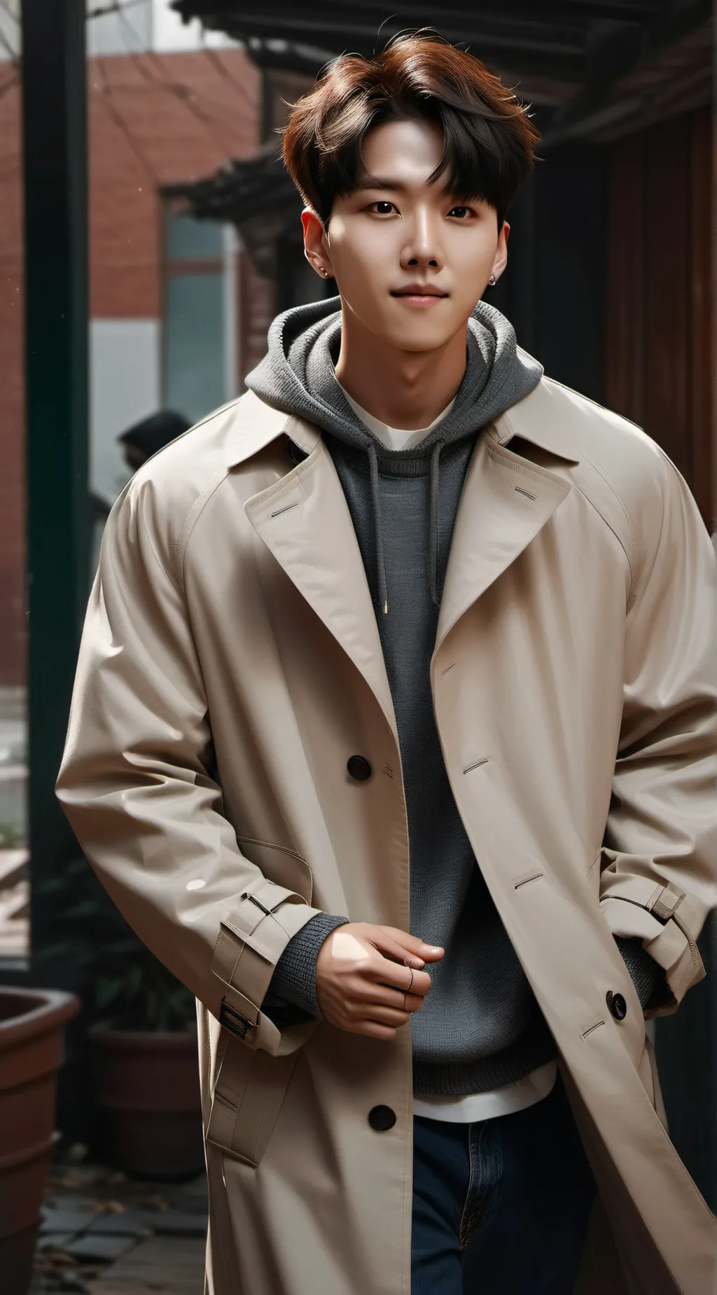 ai character: J - hope background