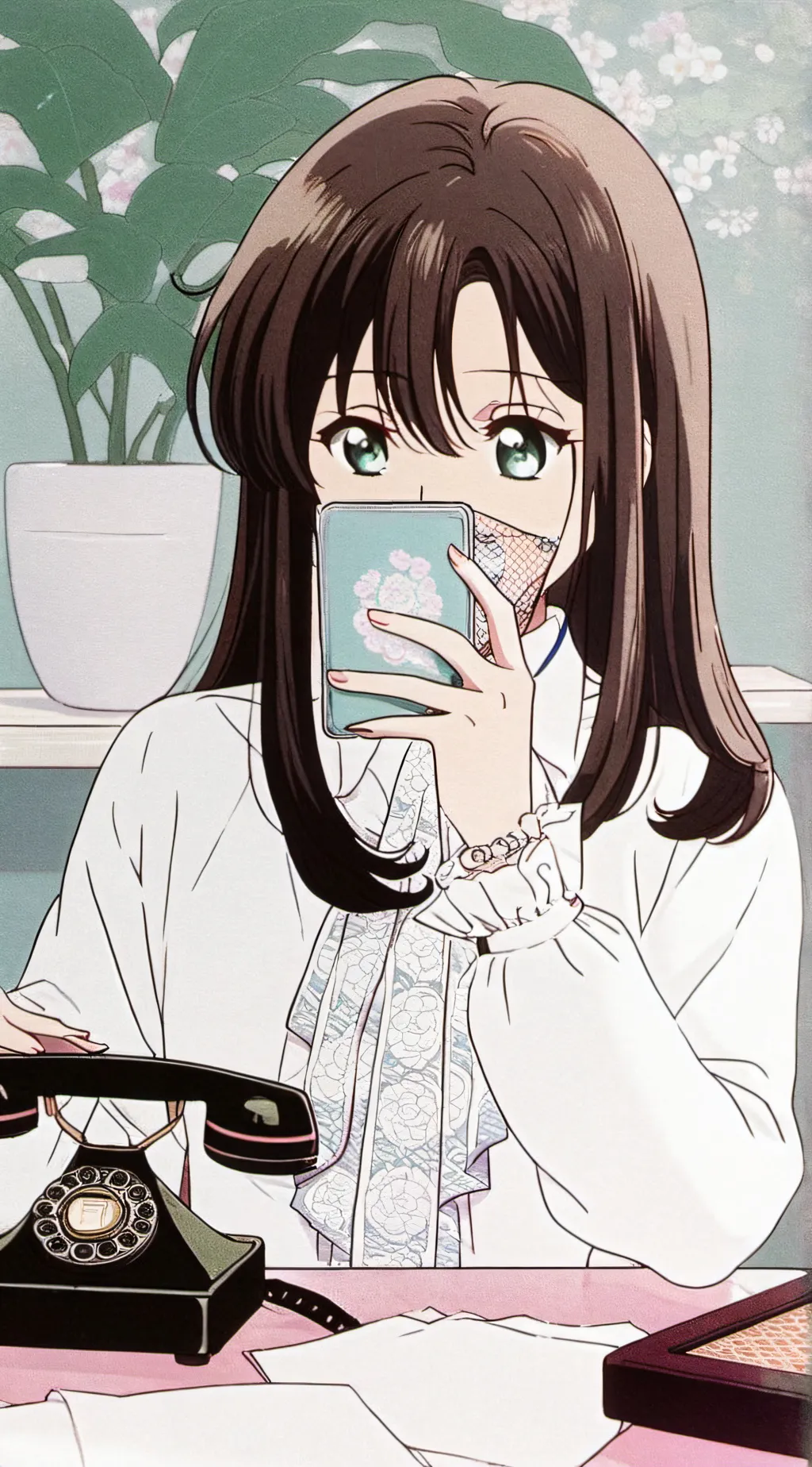 ai character: Kaitlyn coco background