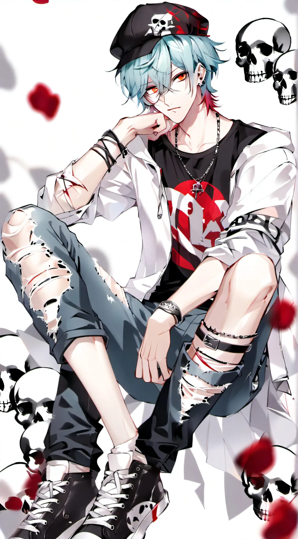 ai character: oliver background