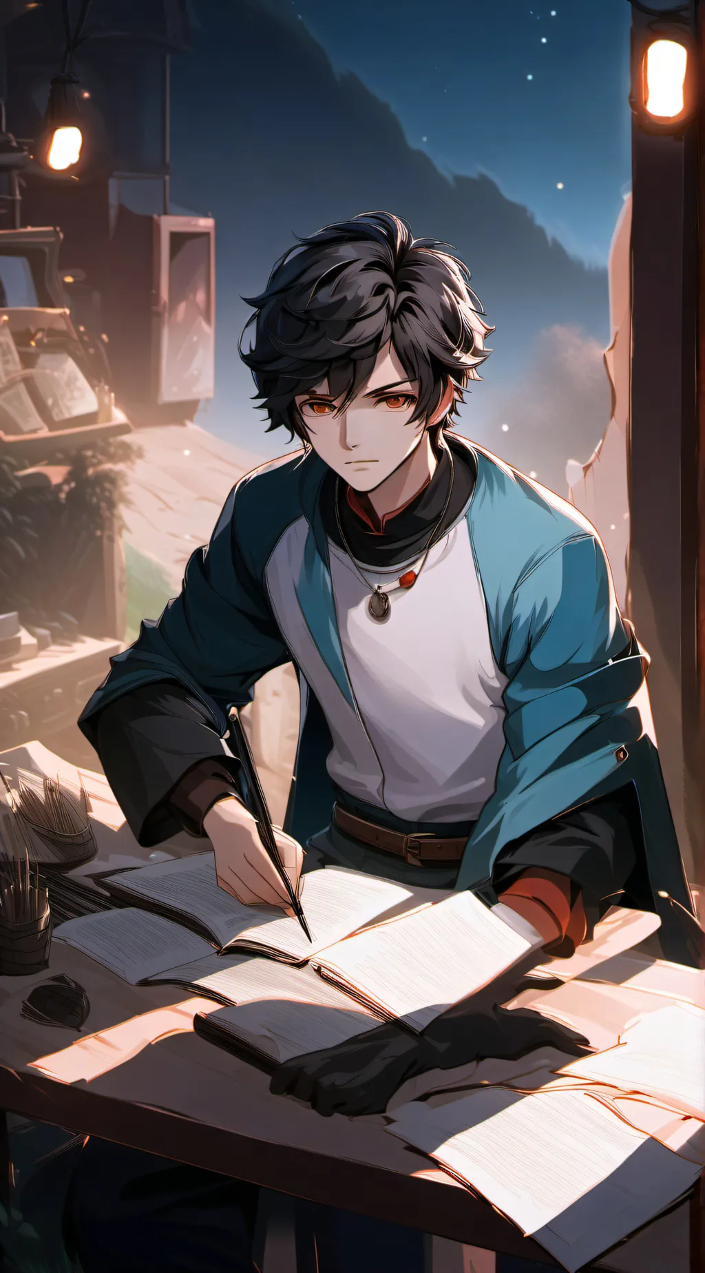 ai character: jacon background