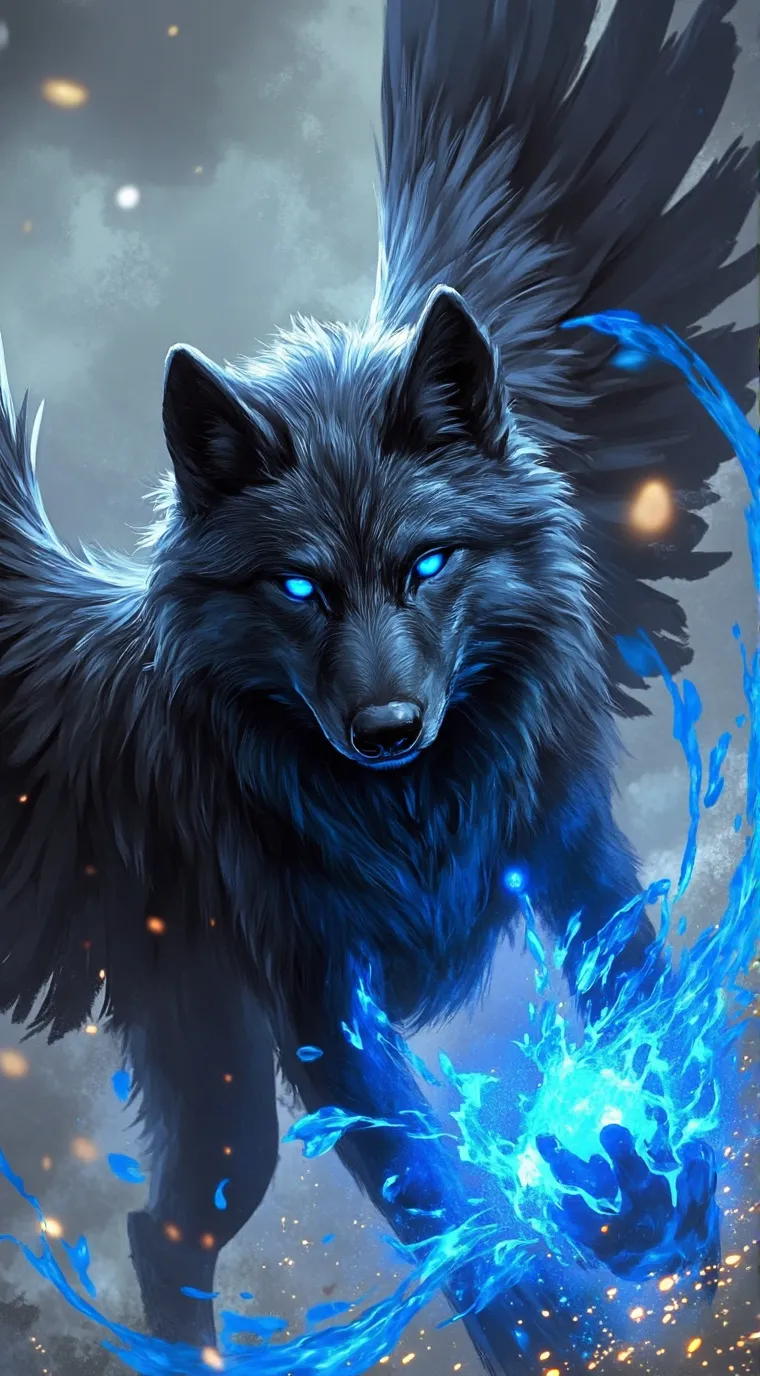 ai character: Luna  background