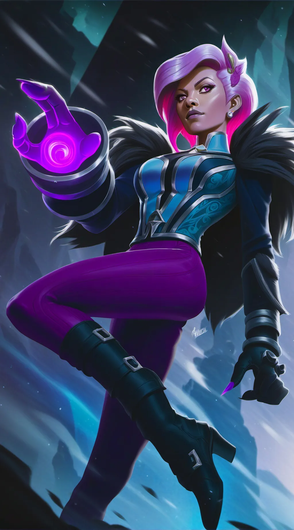 ai character: Leo background