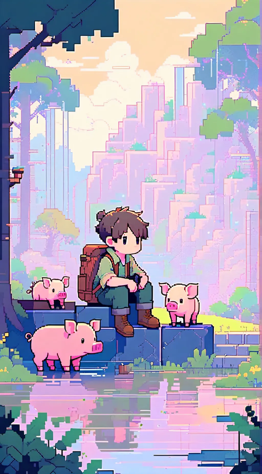 ai character: Steve ￼ background