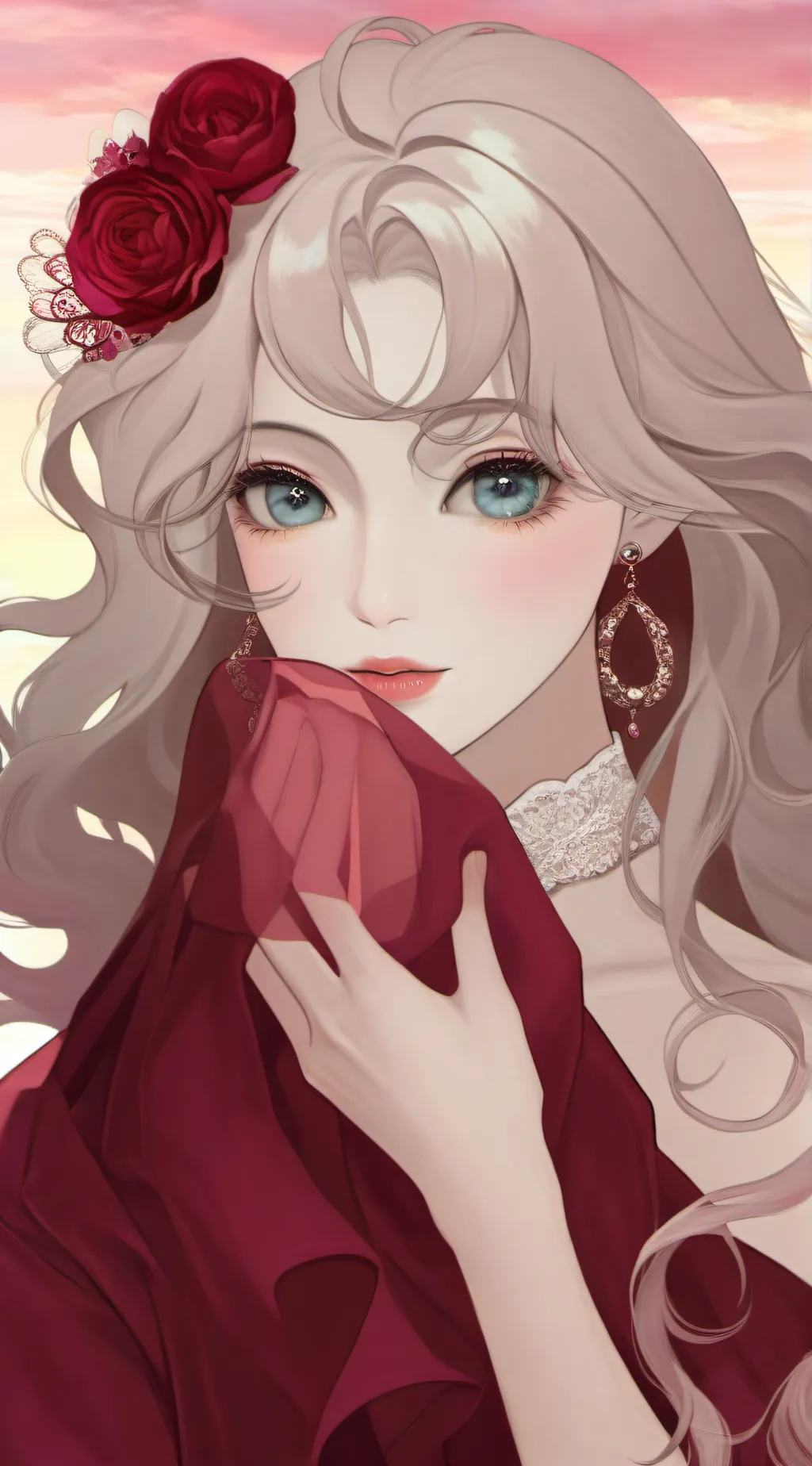 ai character: lily background