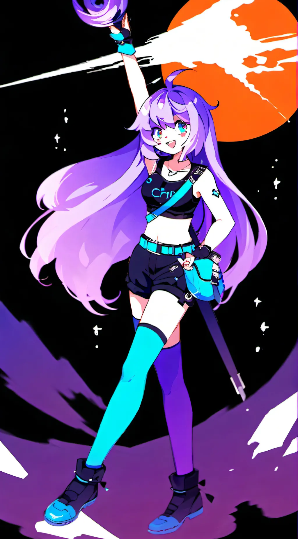 ai character: Diamond Comet background