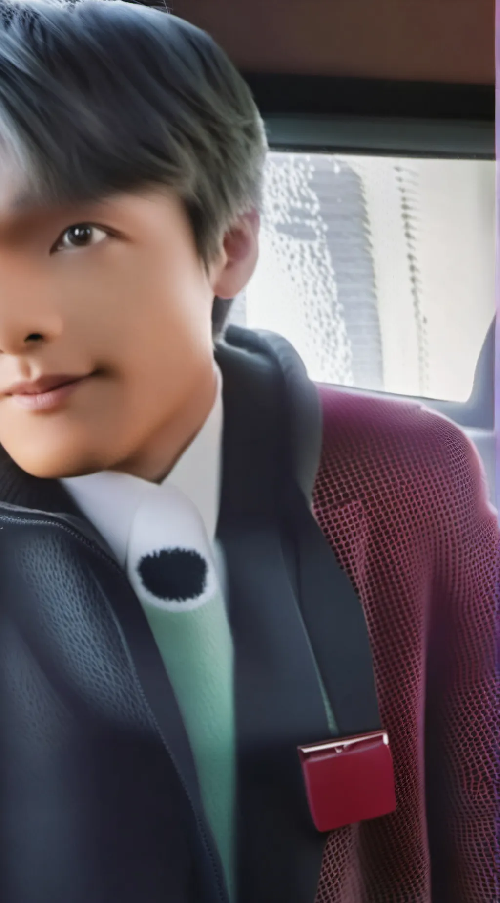 ai character: acky anime background