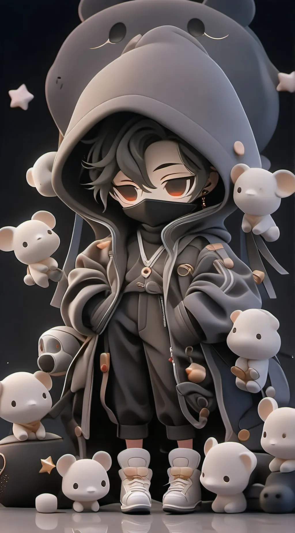 ai character: emo background