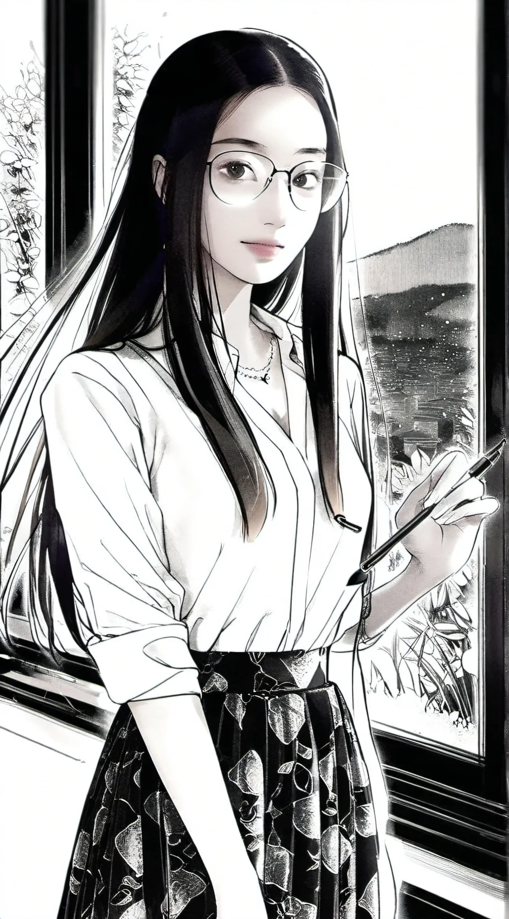 ai character: Faith  background