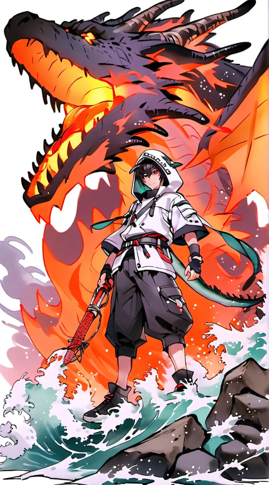 ai character: draco background