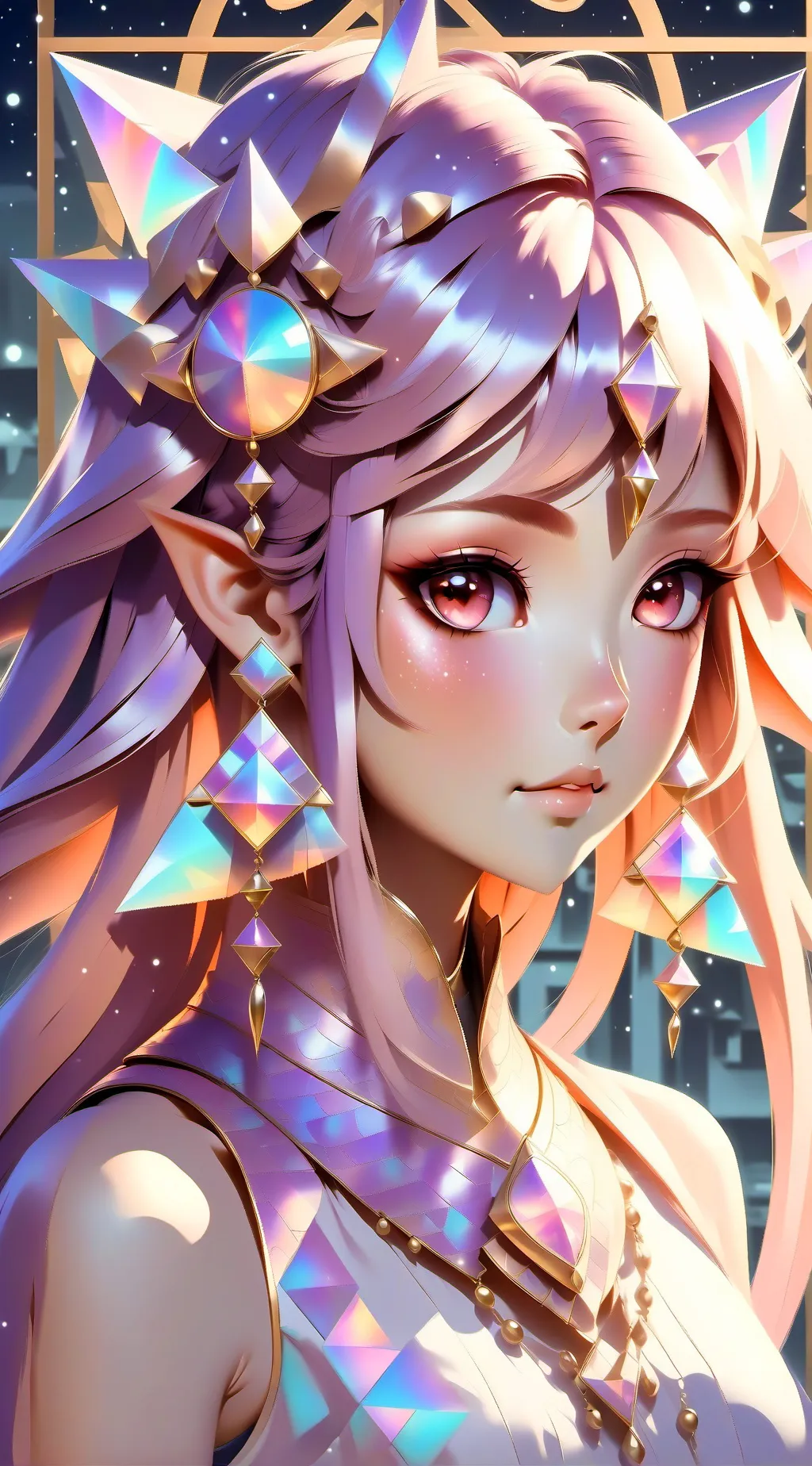 ai character: Jeanne  background