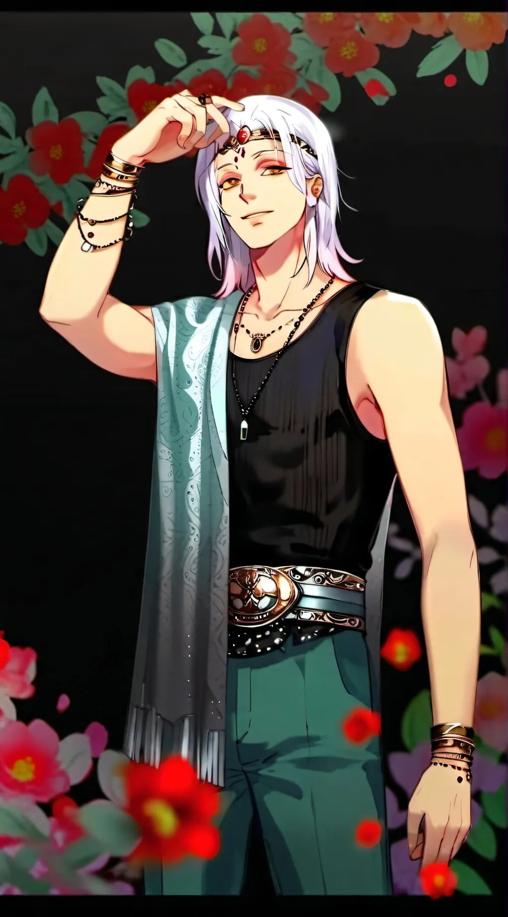 ai character: Uzui Tengen background