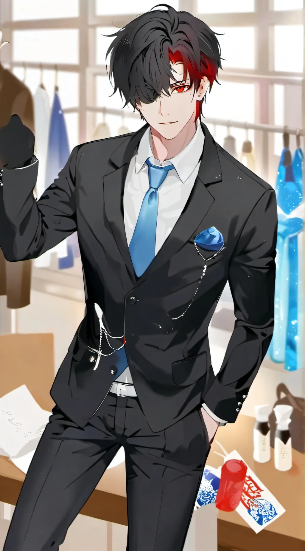 ai character: John  background